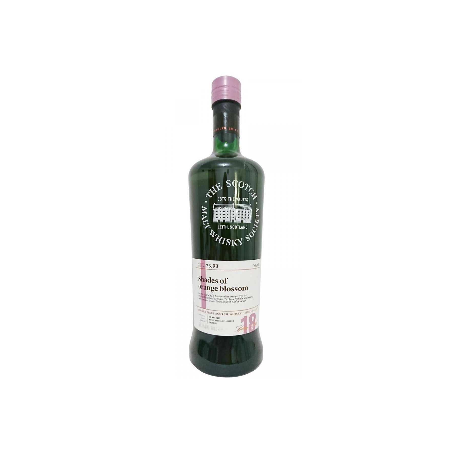 The Scotch Malt Whisky Society 1999 18 Years Single Malt Whisky