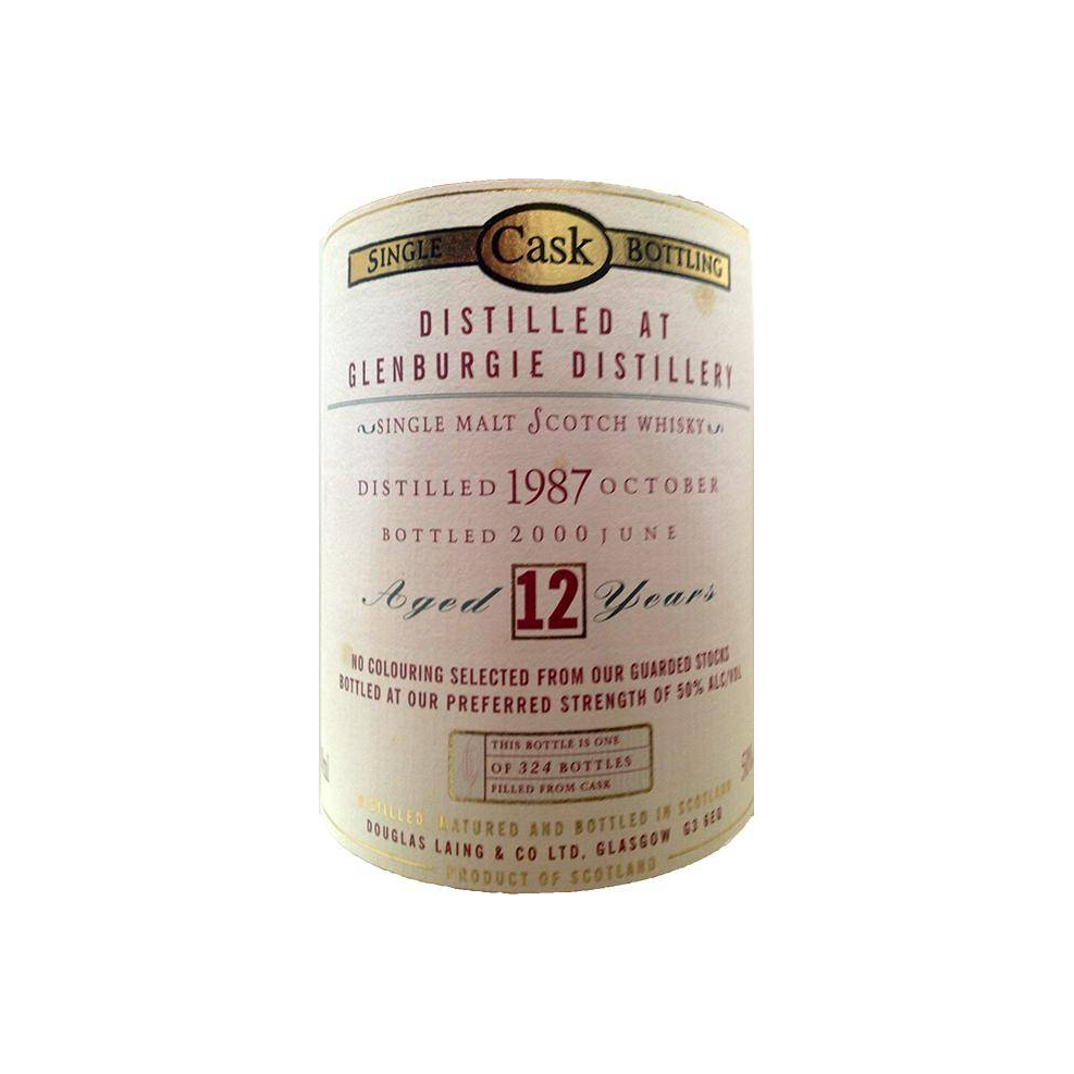Glenburgie Old Malt Cask 1987 12 Years Single Malt Whisky 2