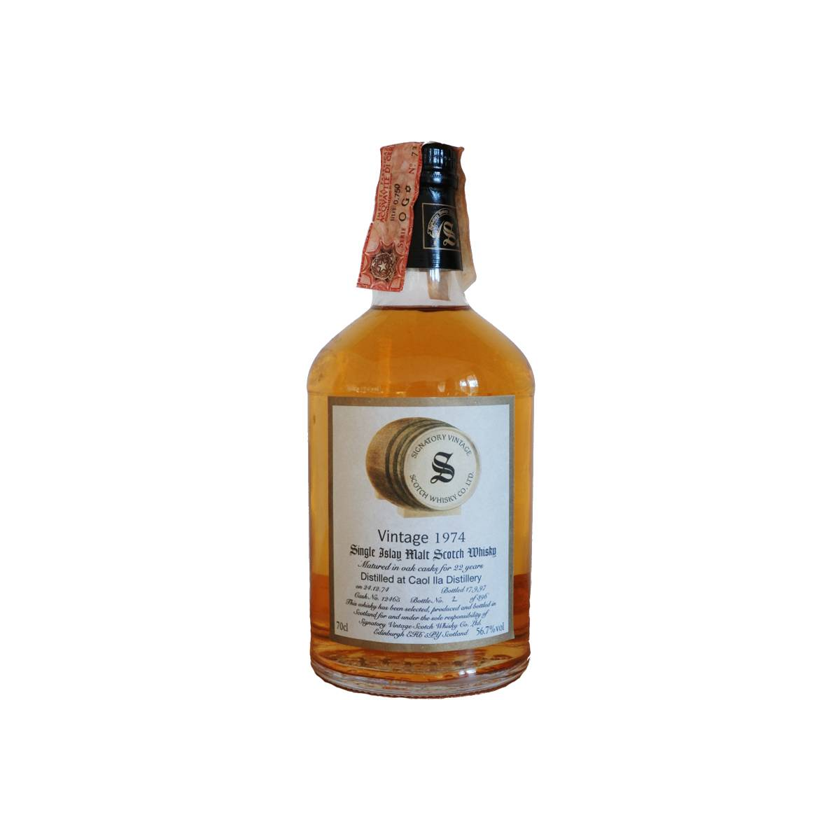 Caol Ila Vintage Collection - Dumpy 1974 22 Years Single Malt Whisky