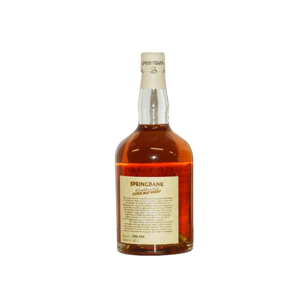 Springbank 1966 32 Years Single Malt Whisky 2