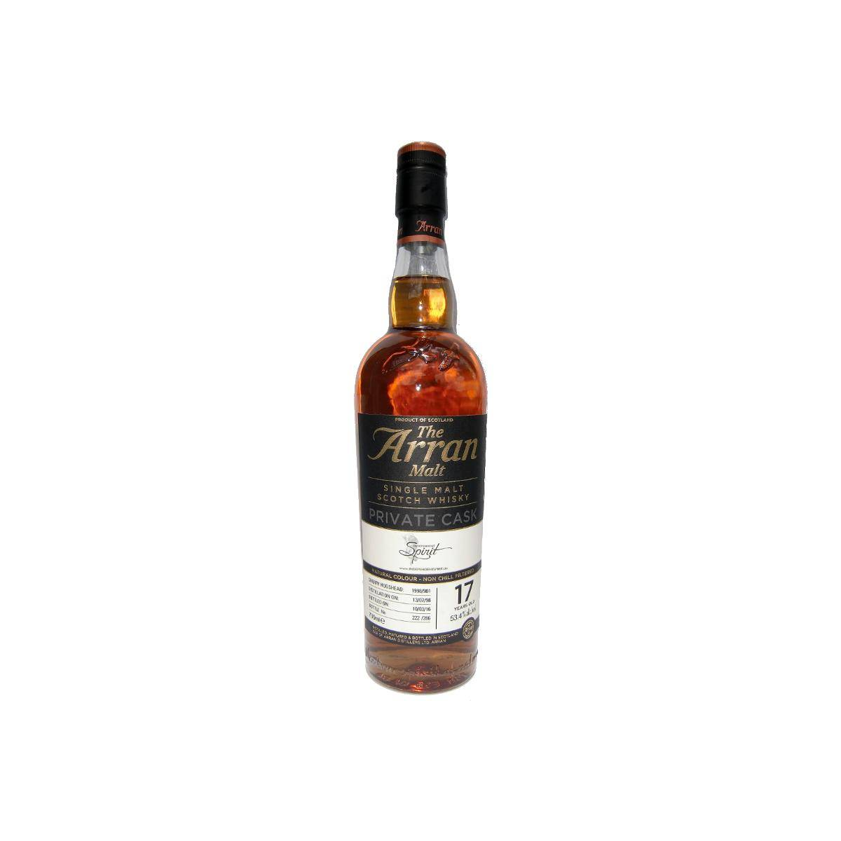 Arran Private Cask 1998 17 Years Single Malt Whisky 2