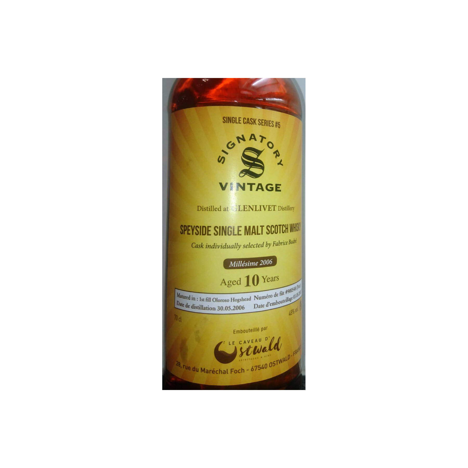 The Glenlivet 2006 10 Years Single Malt Whisky