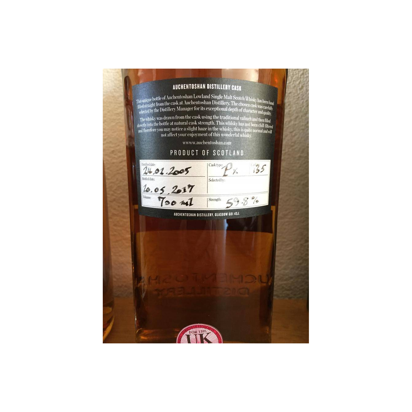 Auchentoshan 2005 12 Years Single Malt Whisky 2