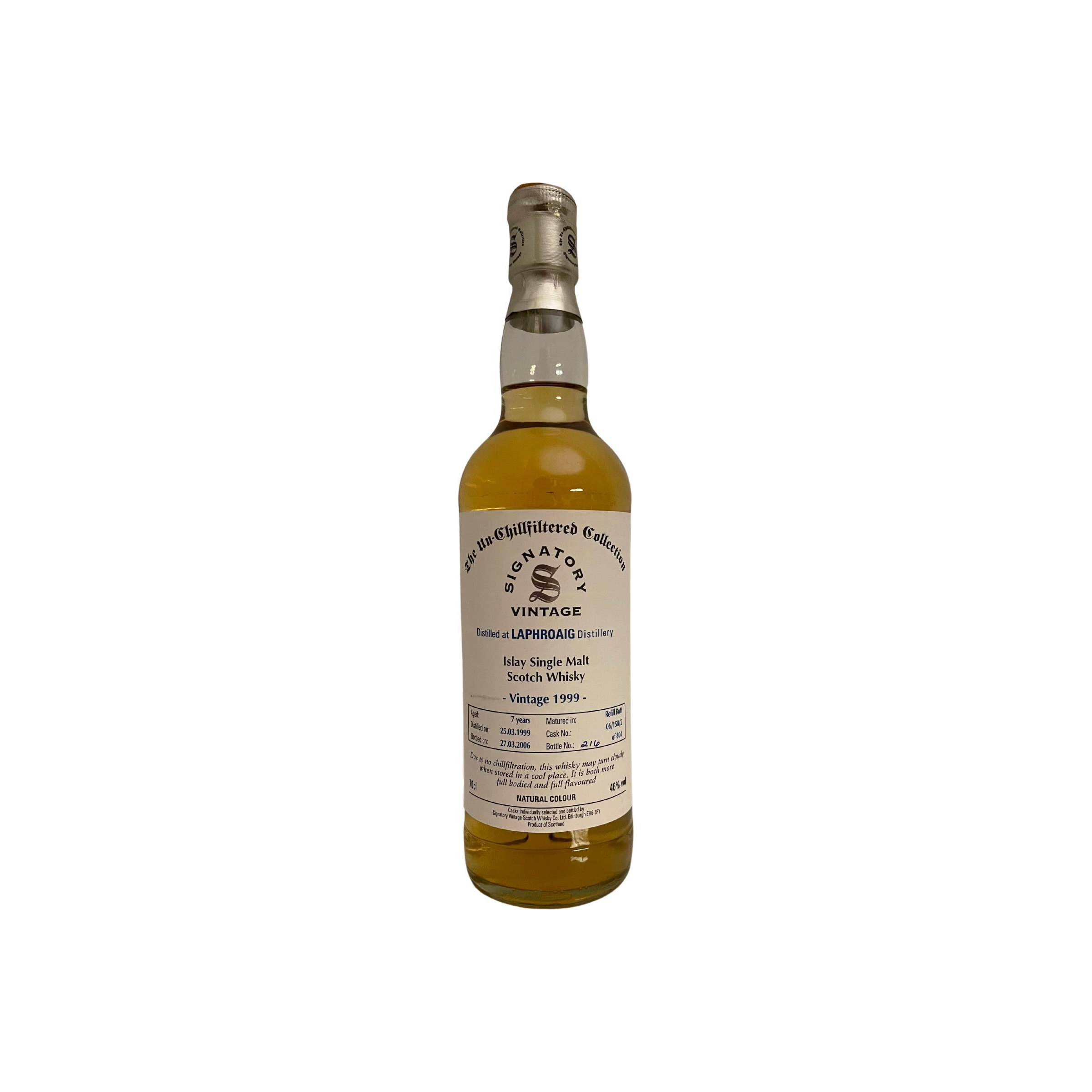 Laphroaig The Un-Chillfiltered Collection 1999 7 Years Single Malt Whisky