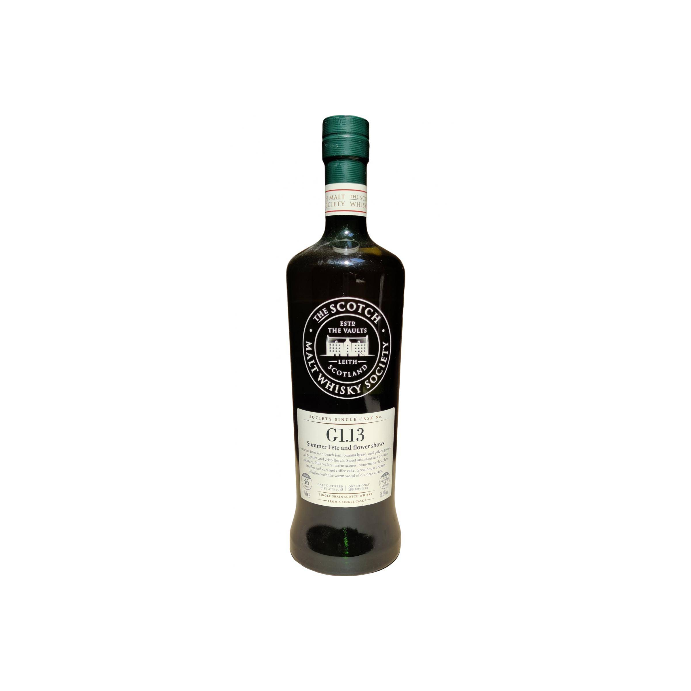 The Scotch Malt Whisky Society 1978 36 Years Single Grain Whisky