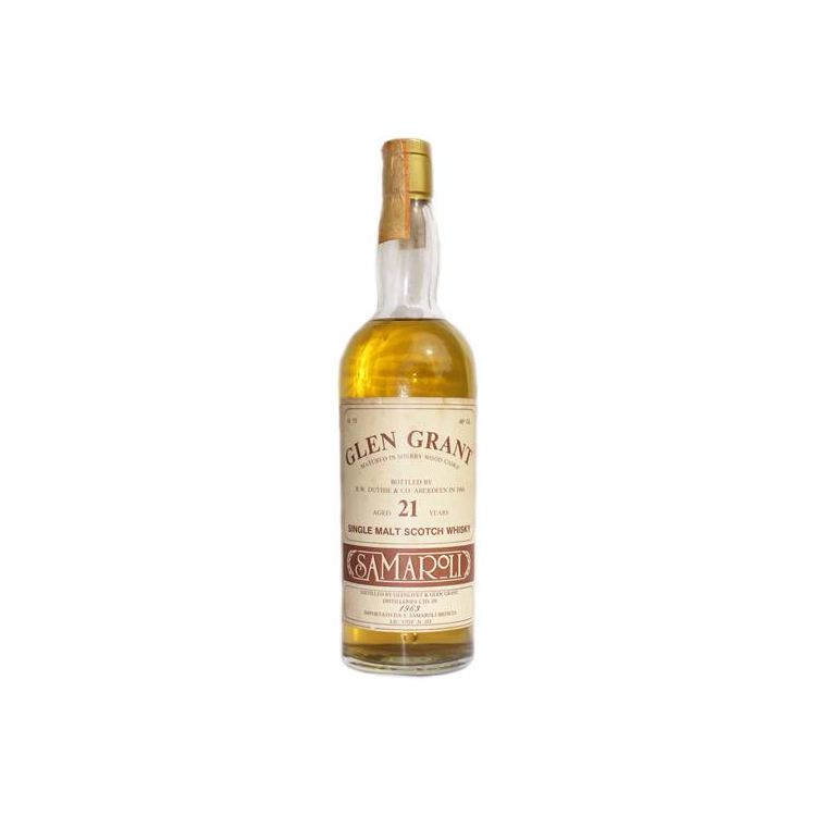 Glen Grant 1963 21 Years Single Malt Whisky