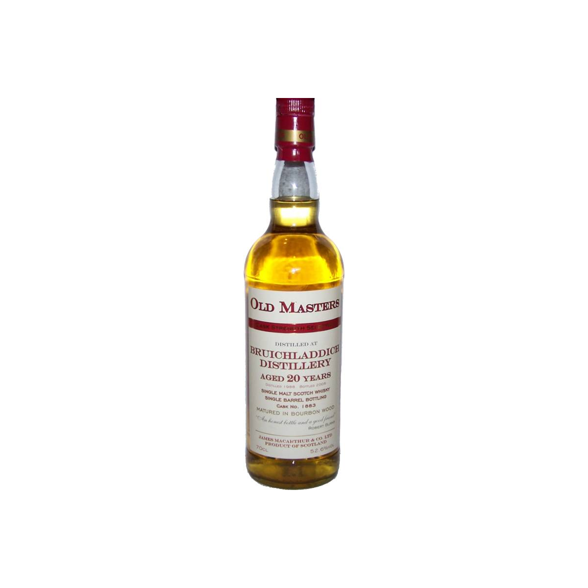 Bruichladdich 1988 20 Years Single Malt Whisky