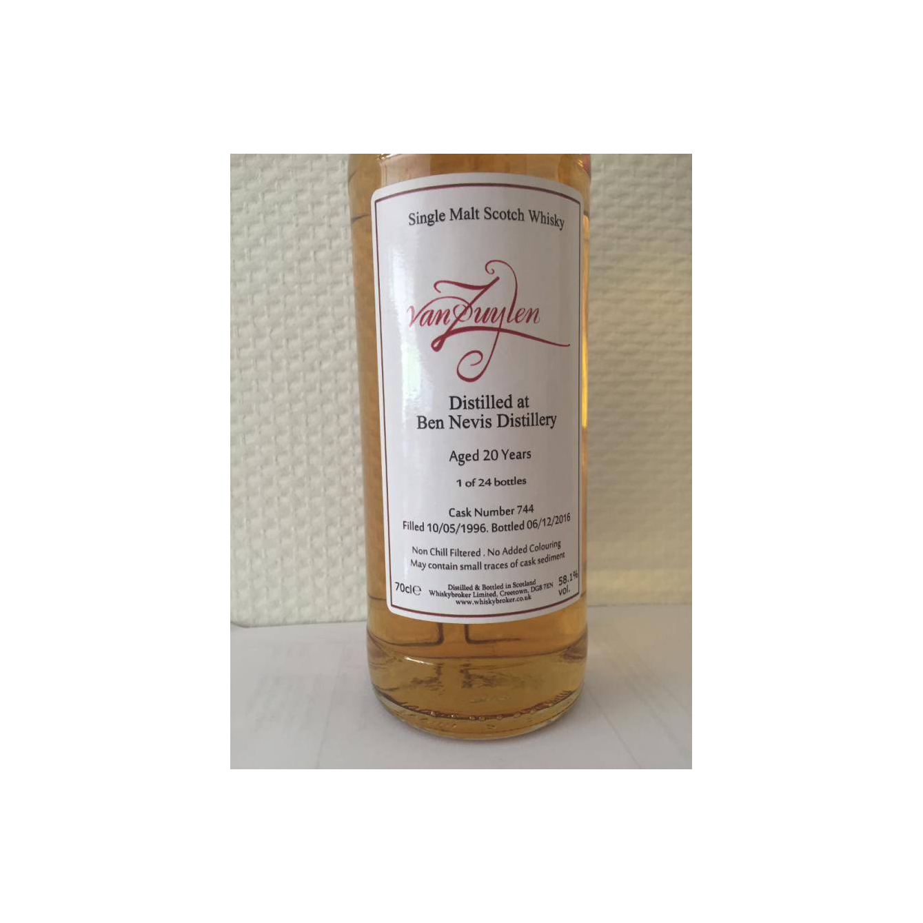 Ben Nevis 1996 20 Years Single Malt Whisky 3