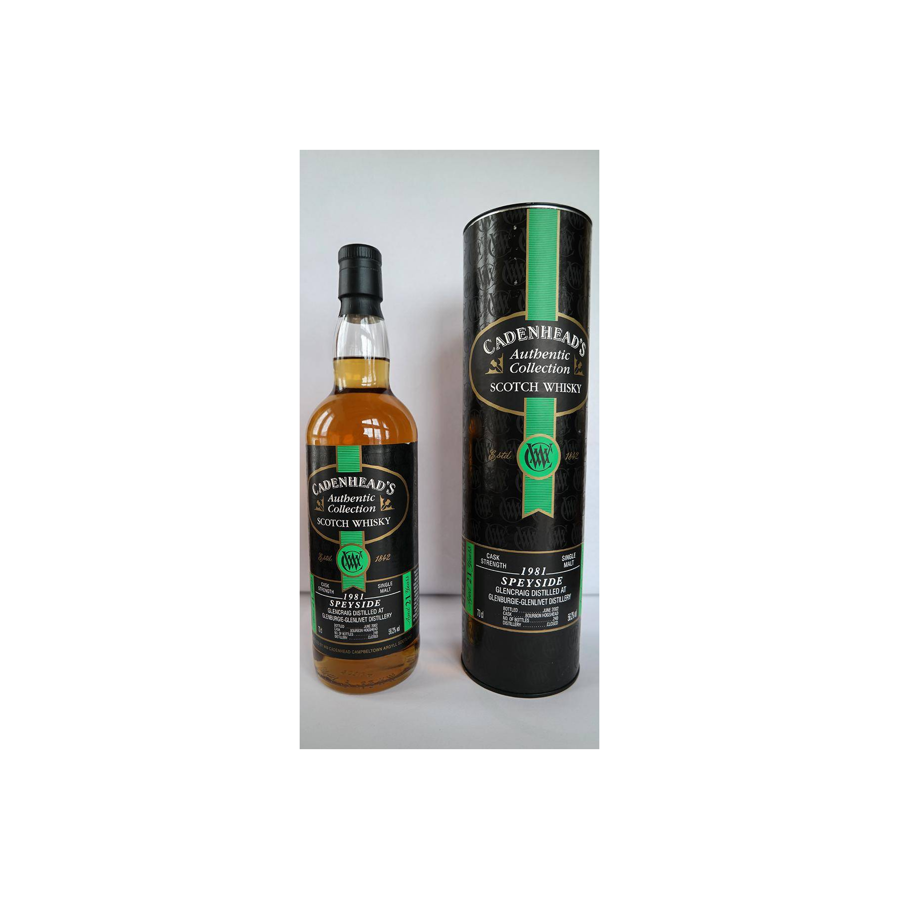 Glenburgie Authentic Collection 1981 21 Years Single Malt Whisky