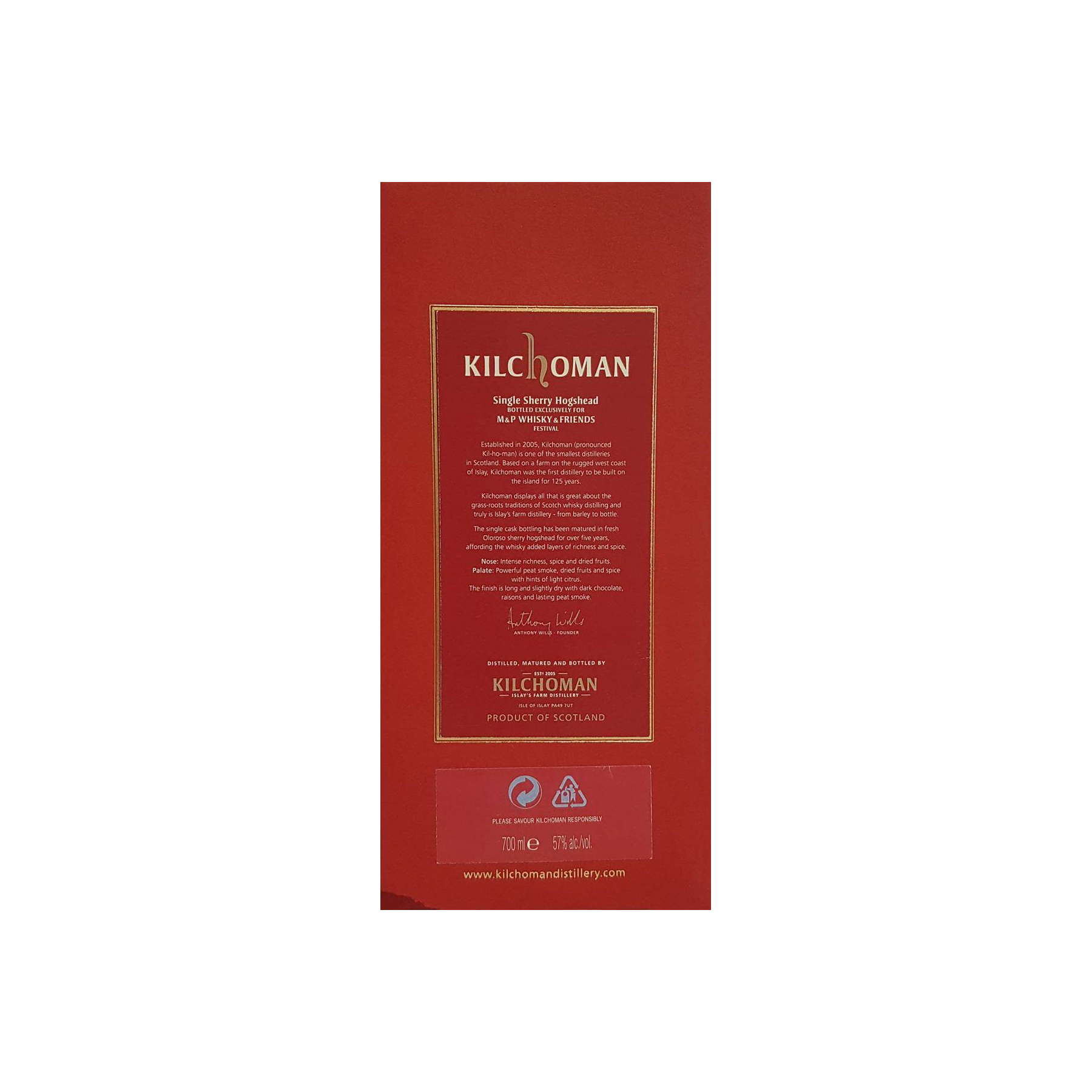 Kilchoman 2011 5 Years Single Malt Whisky 3