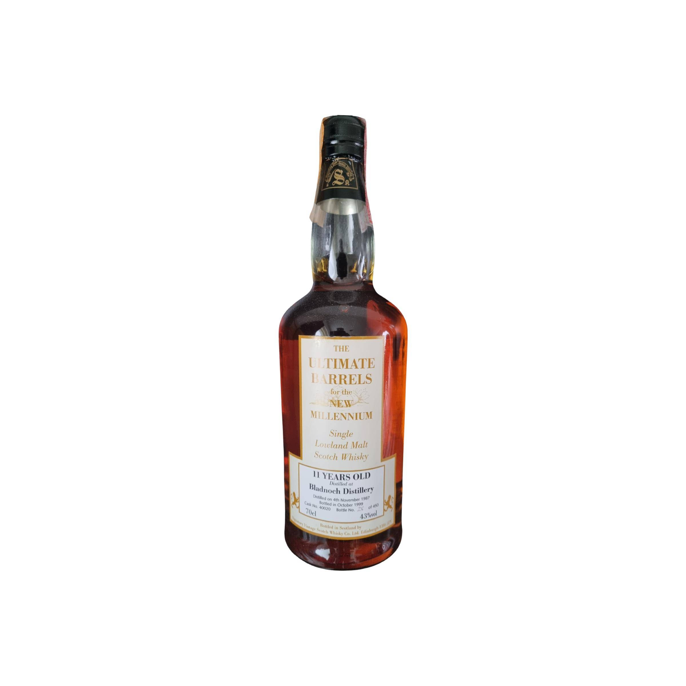 Bladnoch 1987 11 Years Single Malt Whisky