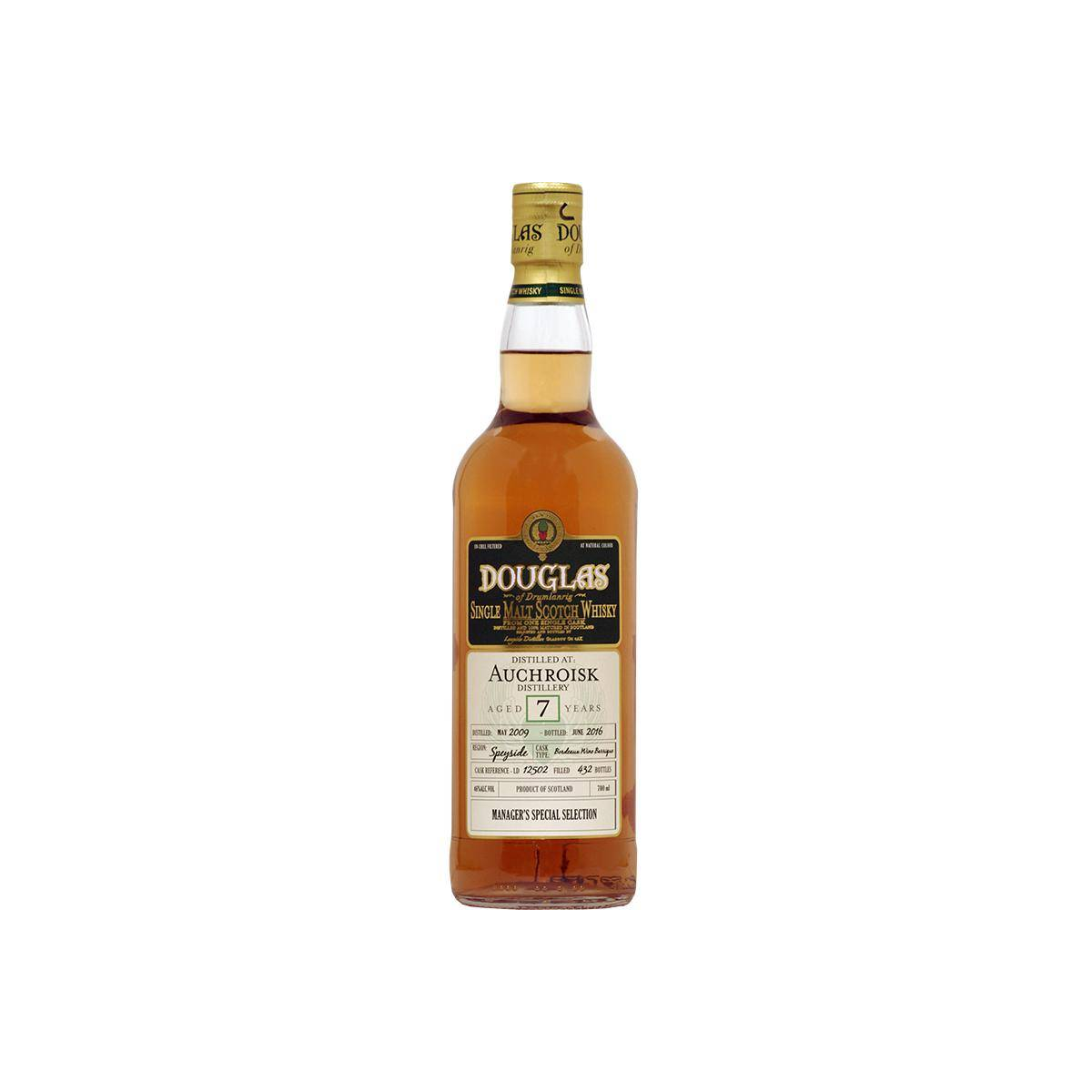 Auchroisk 2009 7 Years Single Malt Whisky