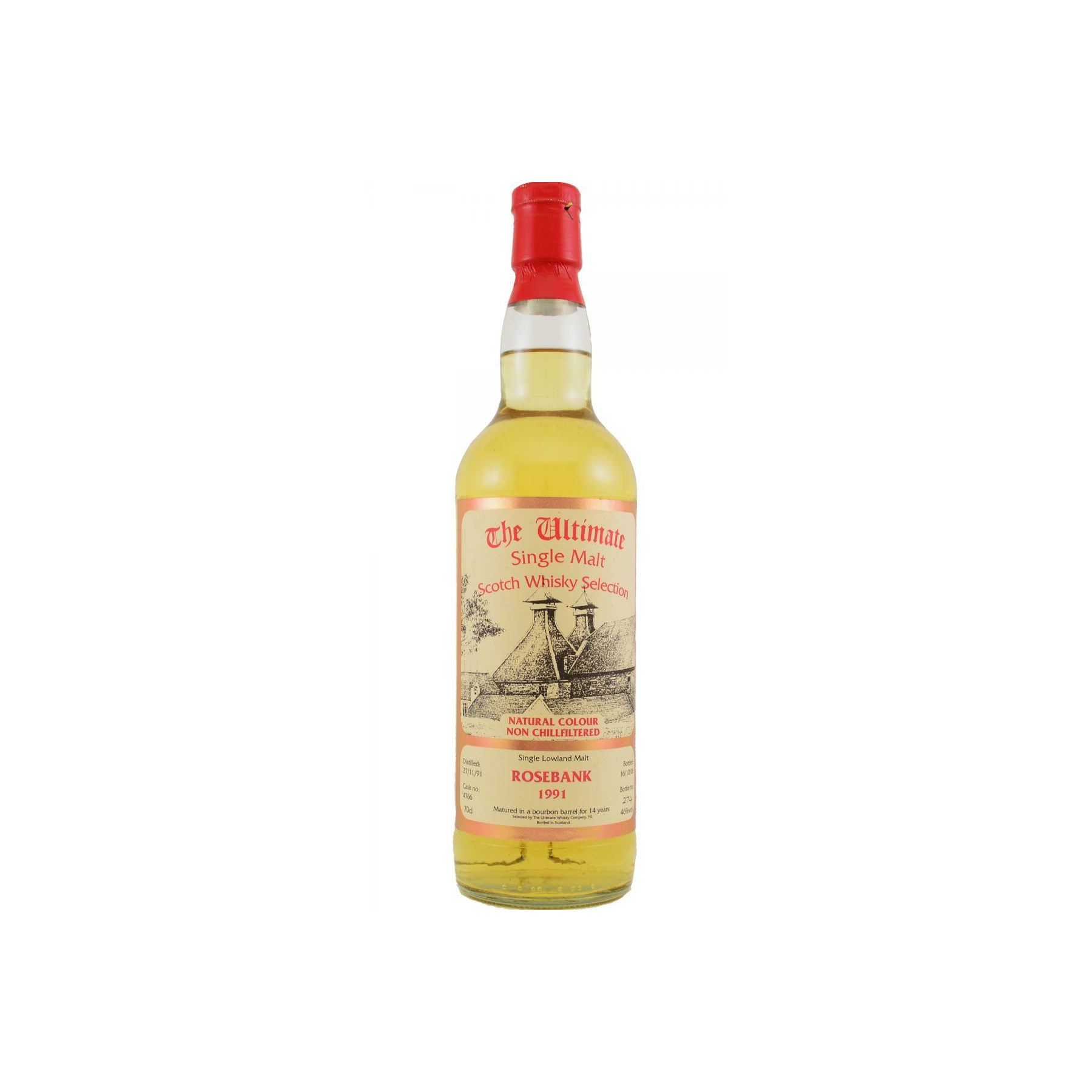 Rosebank The Ultimate 1991 14 Years Single Malt Whisky