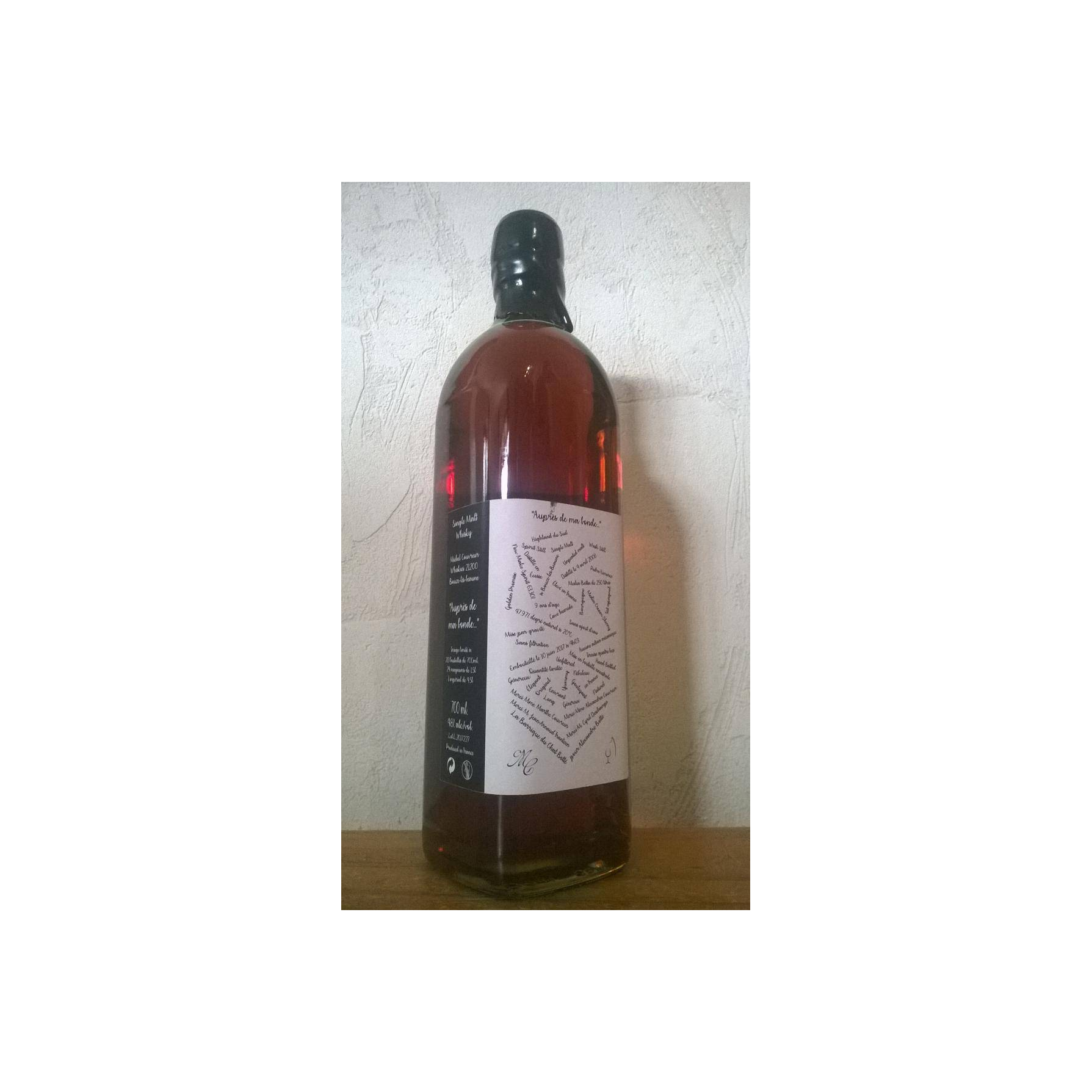 Michel Couvreur 2008 9 Years Single Malt Whisky 2