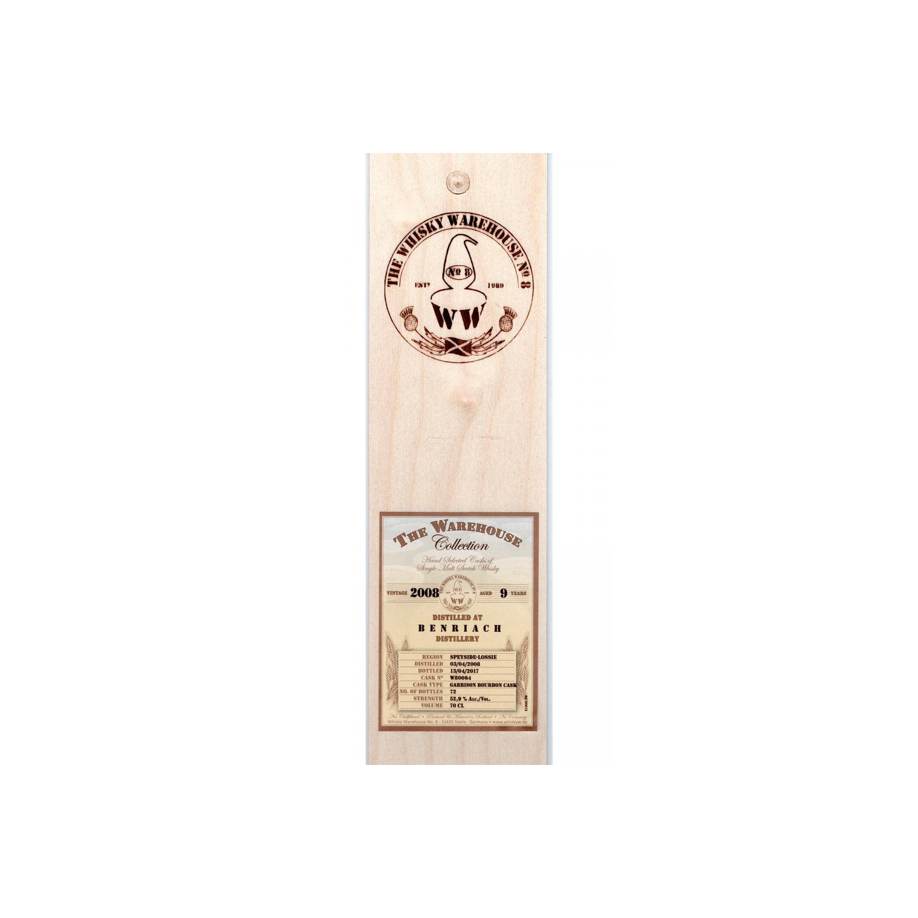 BenRiach 2008 9 Years Single Malt Whisky 2