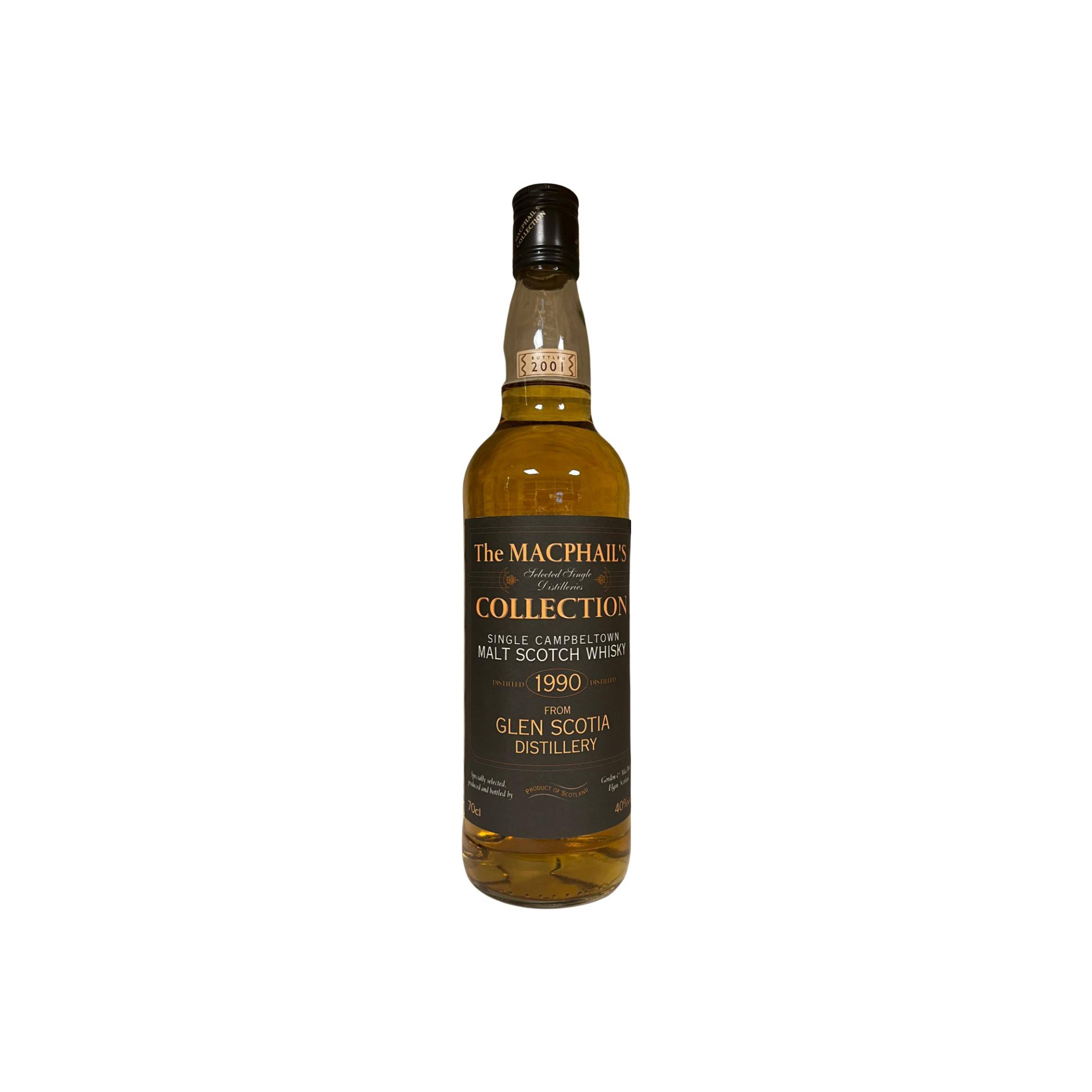 Glen Scotia 1990 11 Years Single Malt Whisky