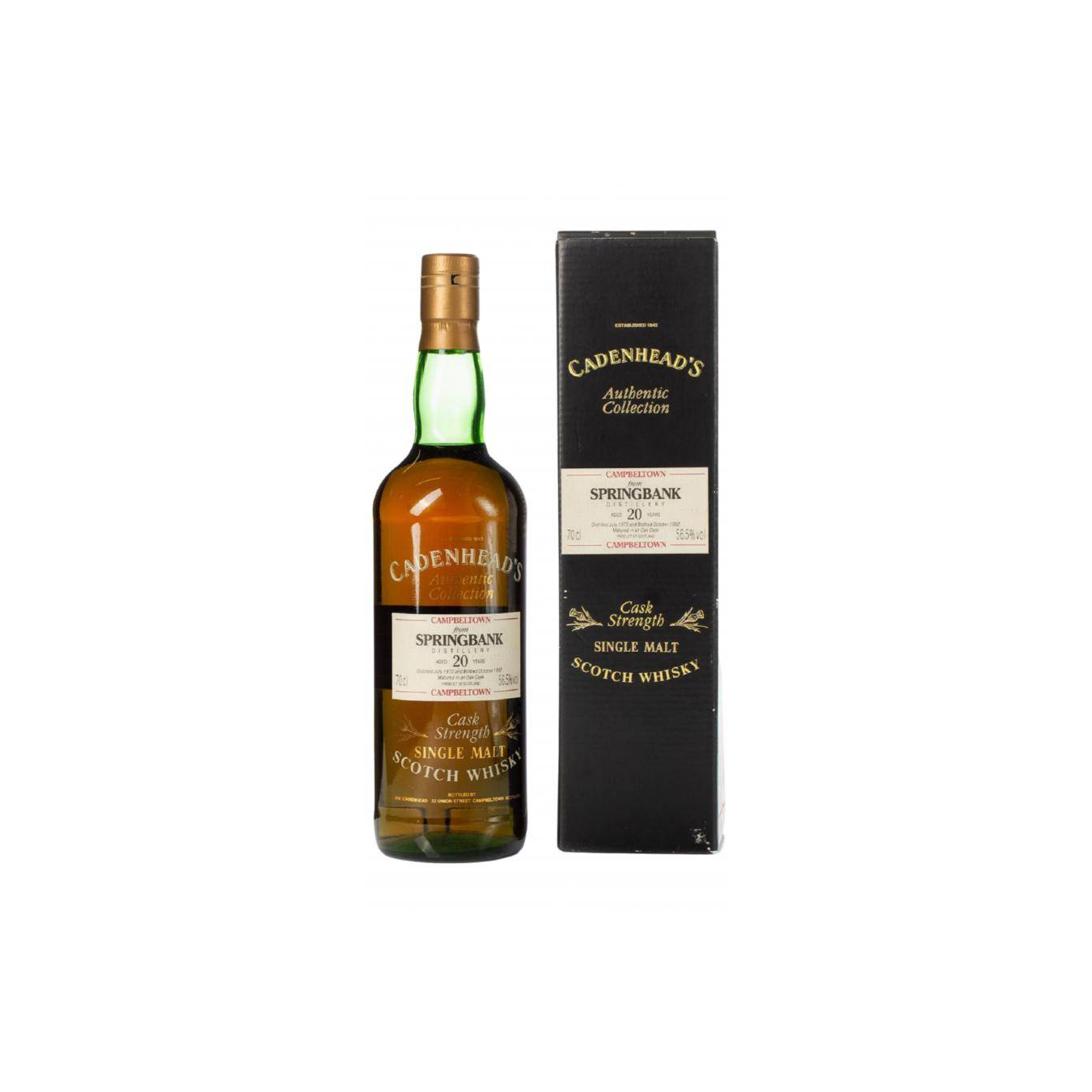 Springbank Authentic Collection 1972 20 Years Single Malt Whisky 2