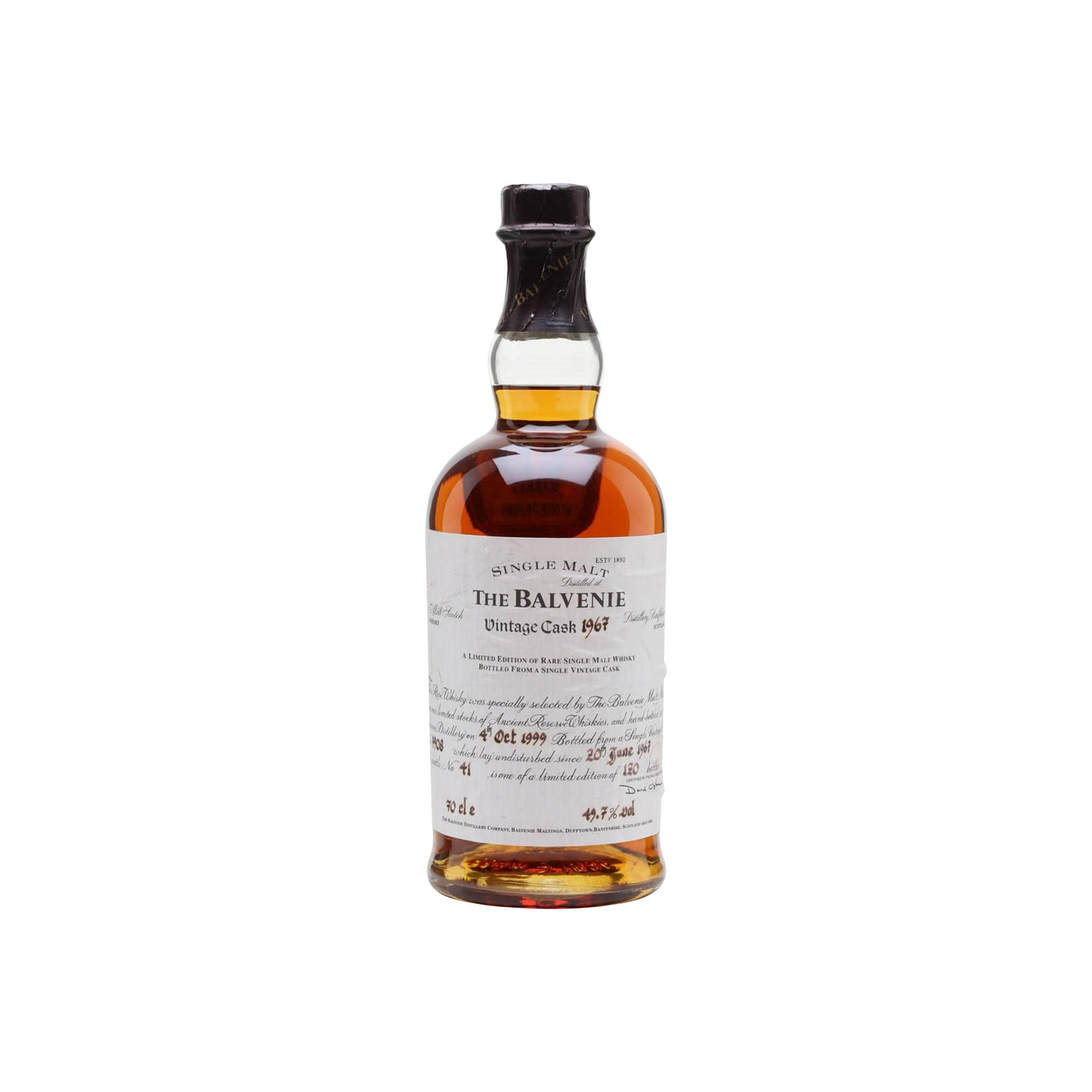 The Balvenie 1967 32 Years Single Malt Whisky