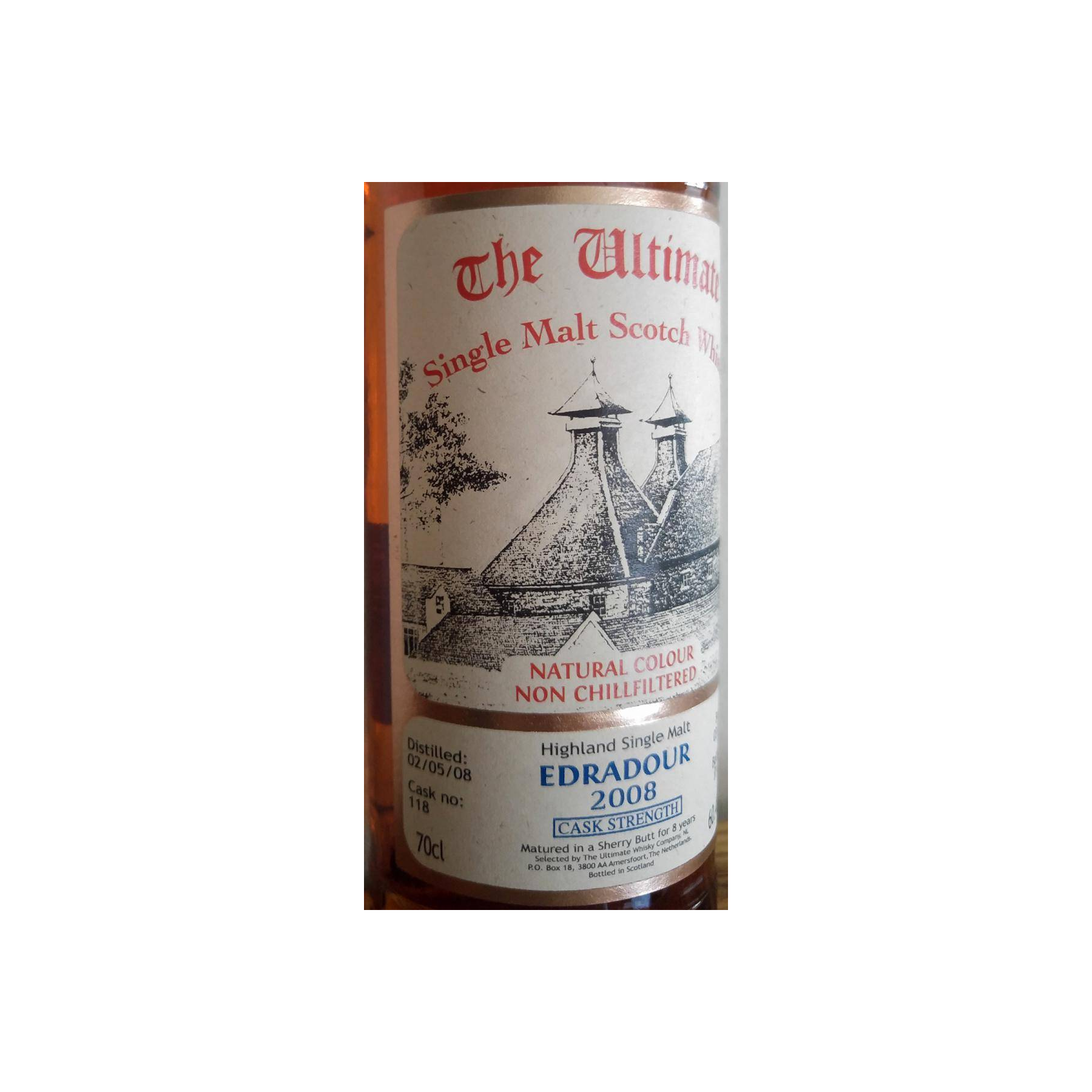 Edradour 2008 8 Years Single Malt Whisky 3