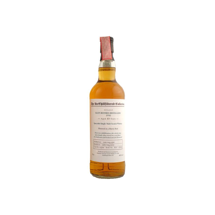 The Glenrothes The Un-Chillfiltered Collection 1990 13 Years Single Malt Whisky