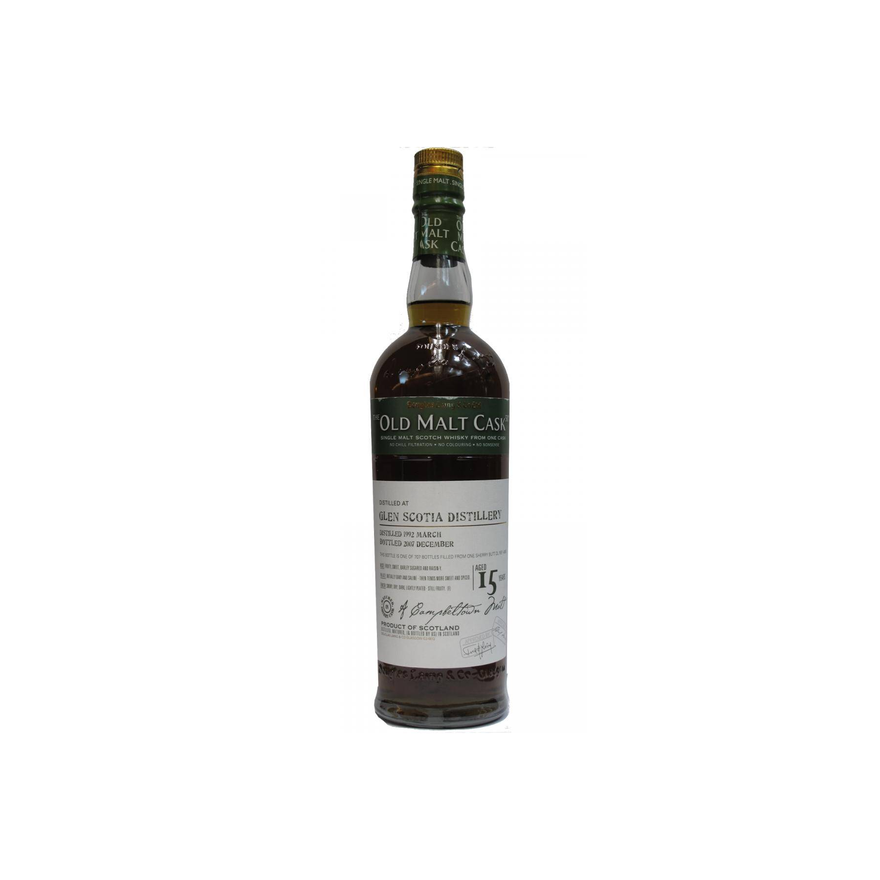 Glen Scotia Old Malt Cask 1992 15 Years Single Malt Whisky 2
