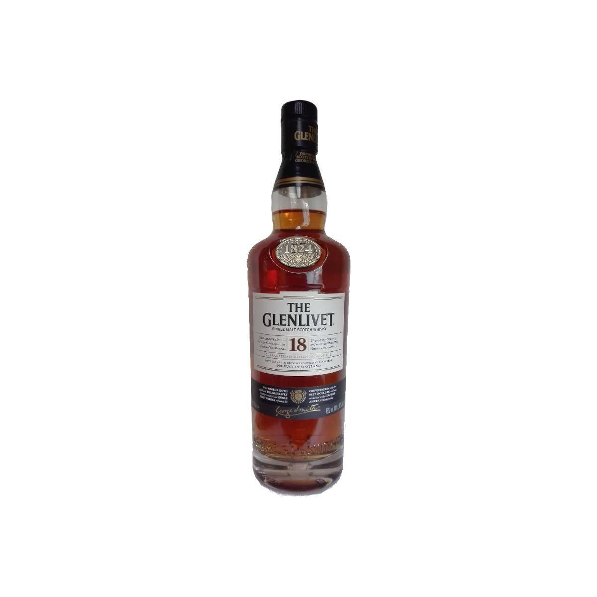 The Glenlivet 18 Years Single Malt Whisky