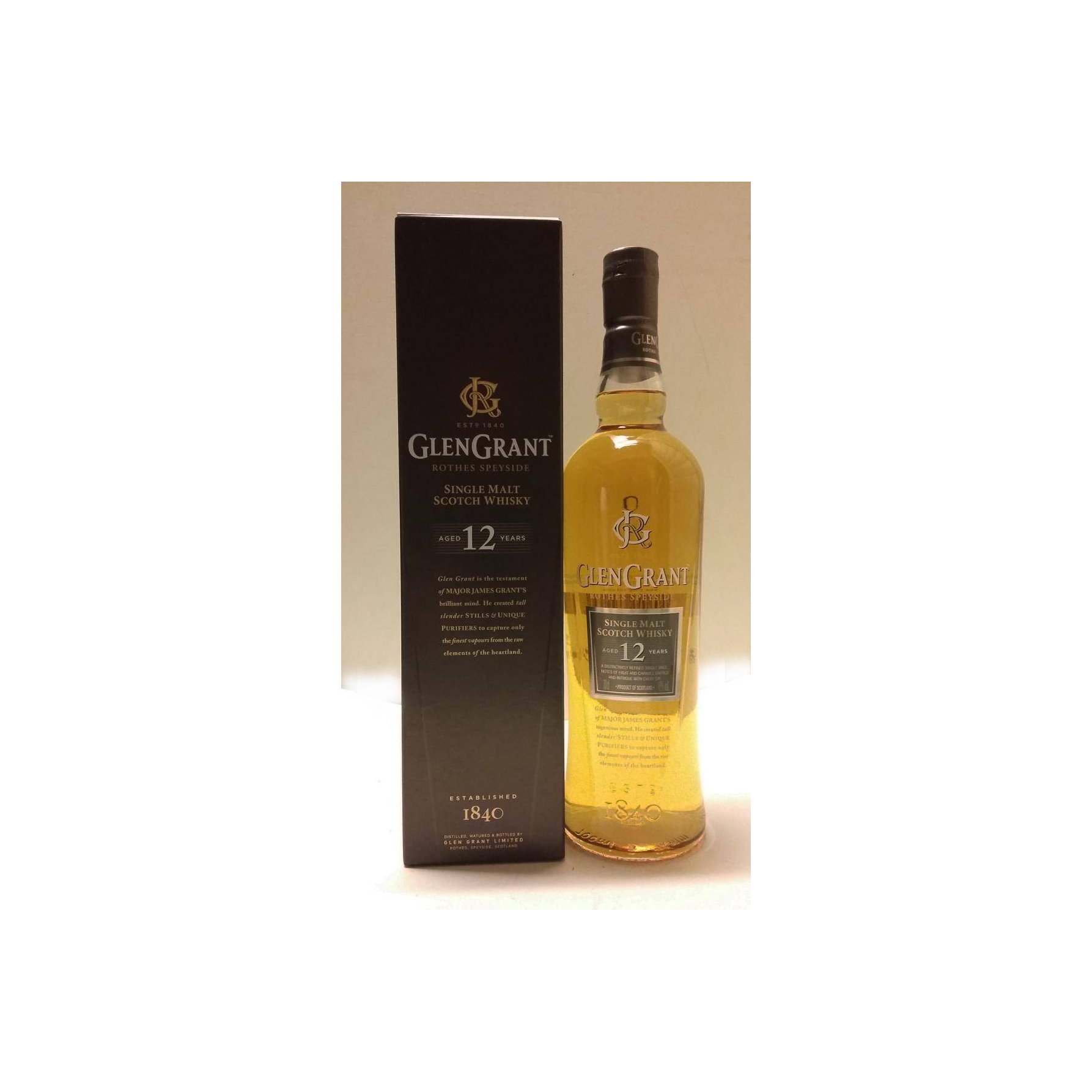 Glen Grant 12 Years Single Malt Whisky 3