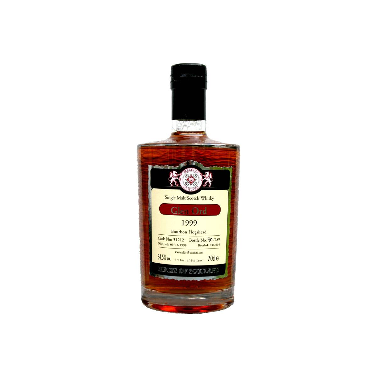 Glen Ord 1999 11 Years Single Malt Whisky
