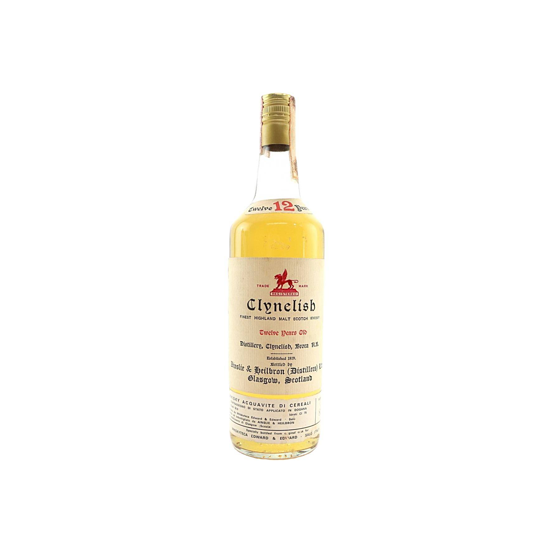 Clynelish 12 Years Single Malt Whisky