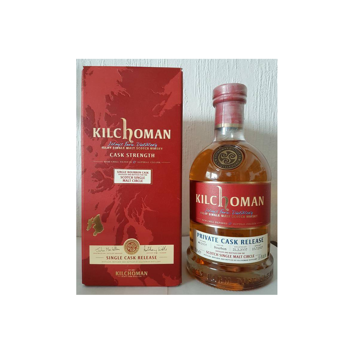 Kilchoman 2007 10 Years Single Malt Whisky 2