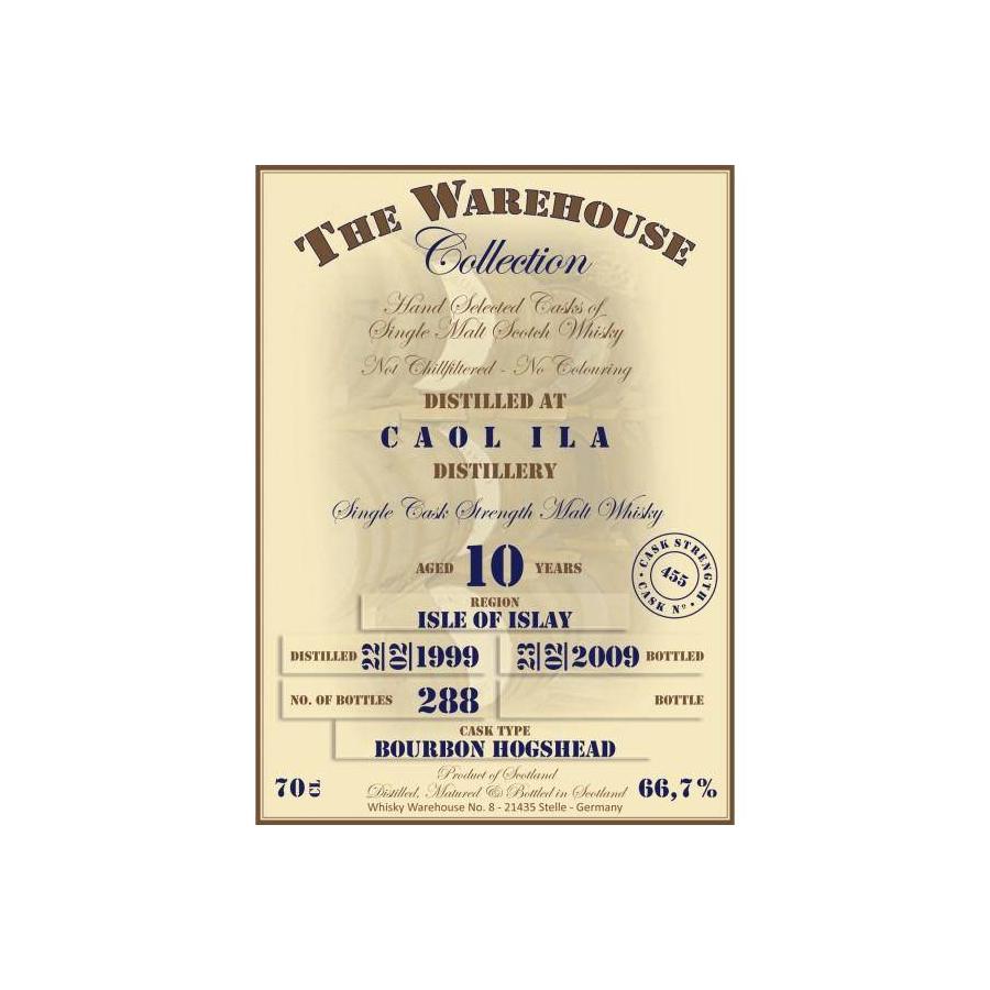 Caol Ila 1999 10 Years Single Malt Whisky