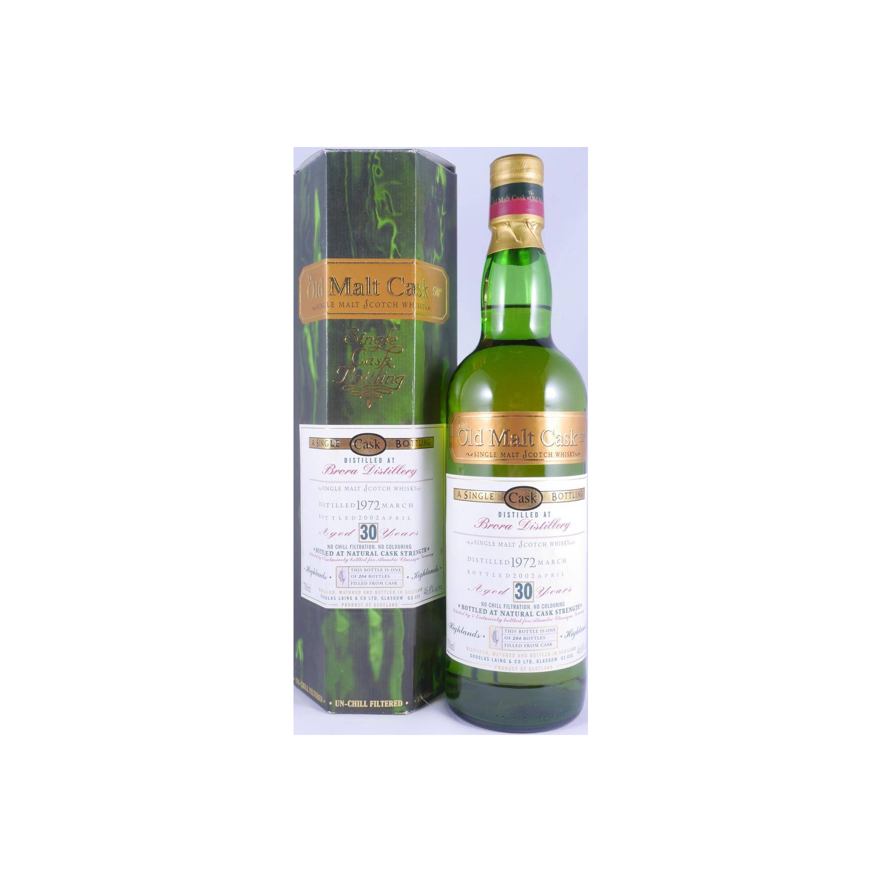Brora Old Malt Cask 1972 30 Years Single Malt Whisky 3