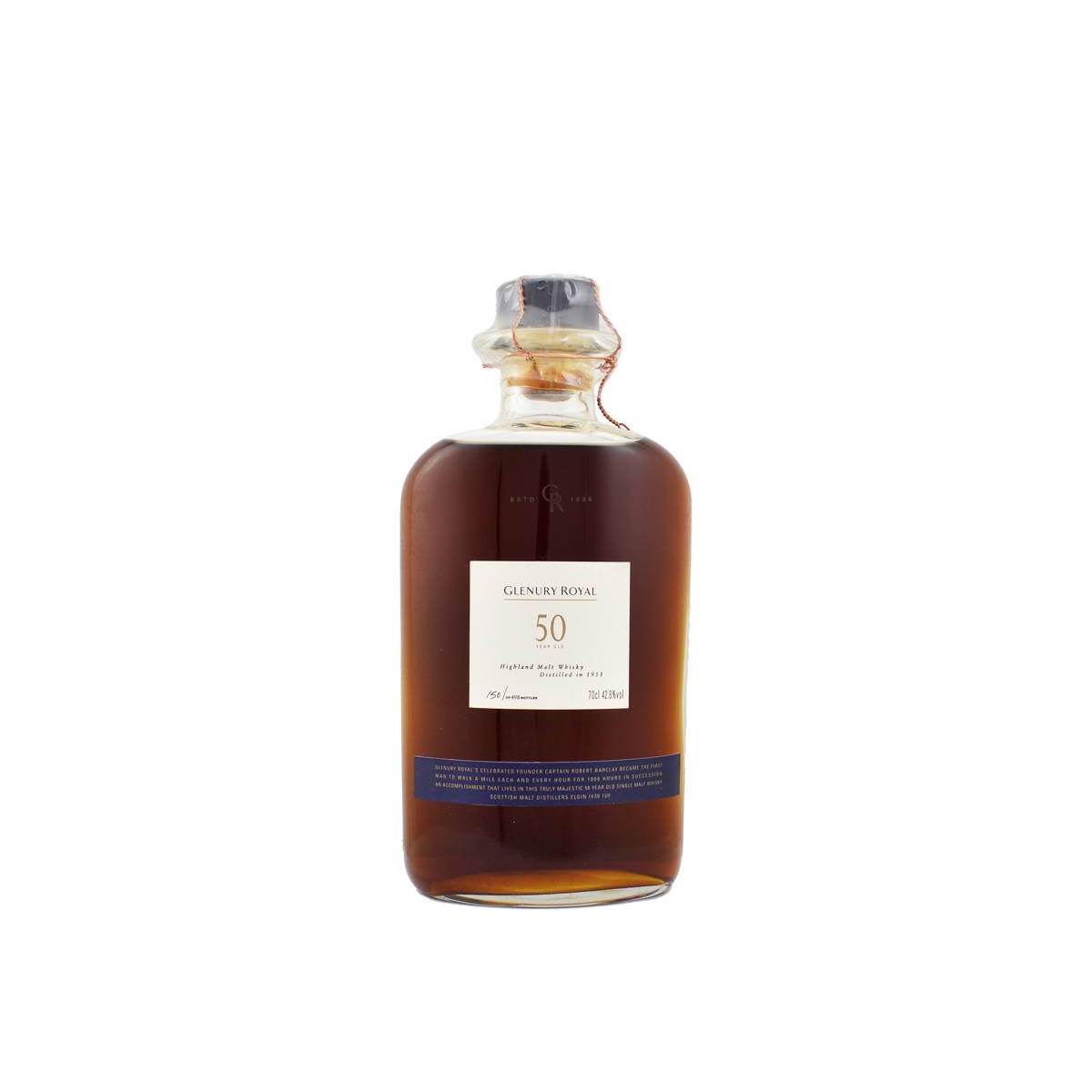Glenury Royal 1953 50 Years Single Malt Whisky