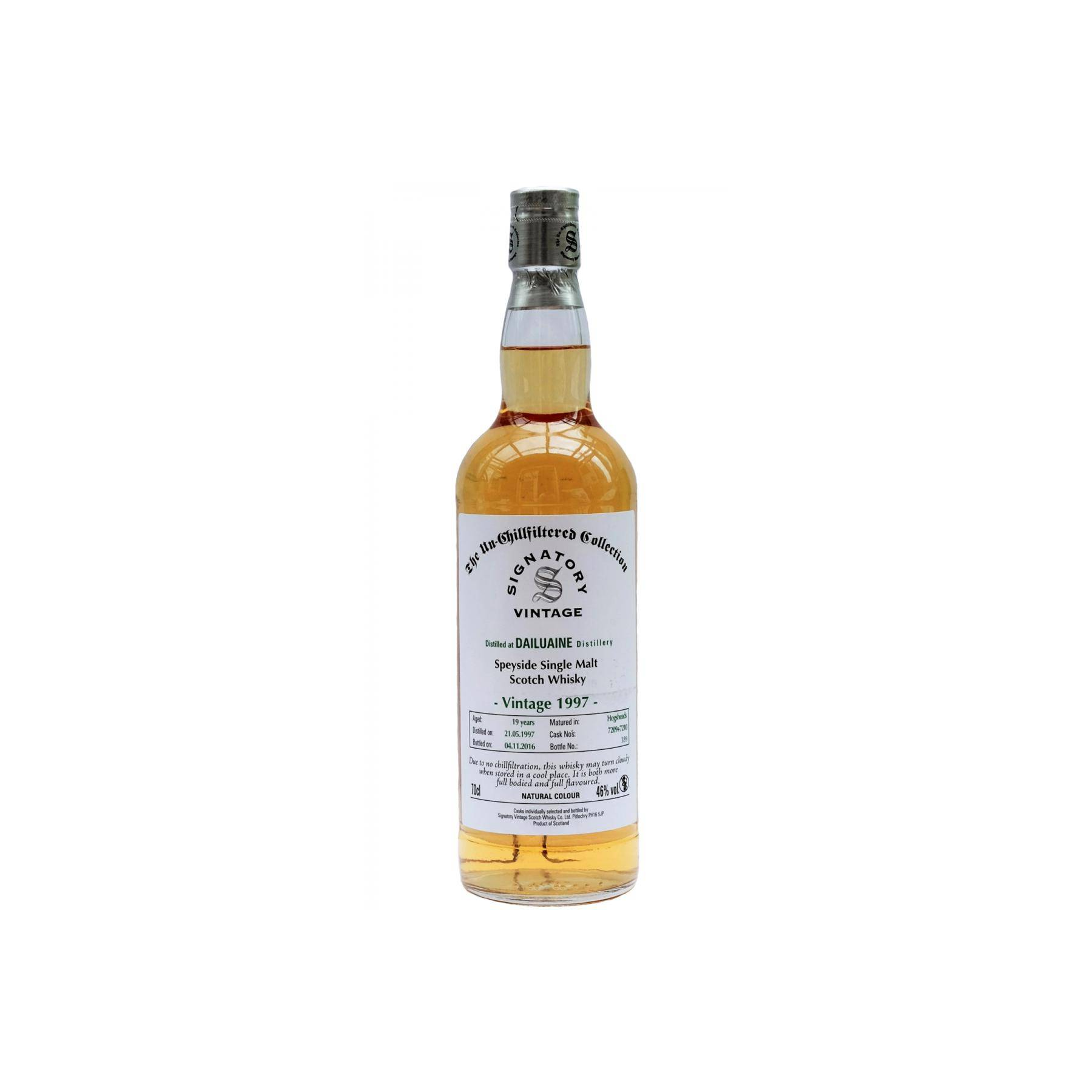 Dailuaine The Un-Chillfiltered Collection 1997 19 Years Single Malt Whisky