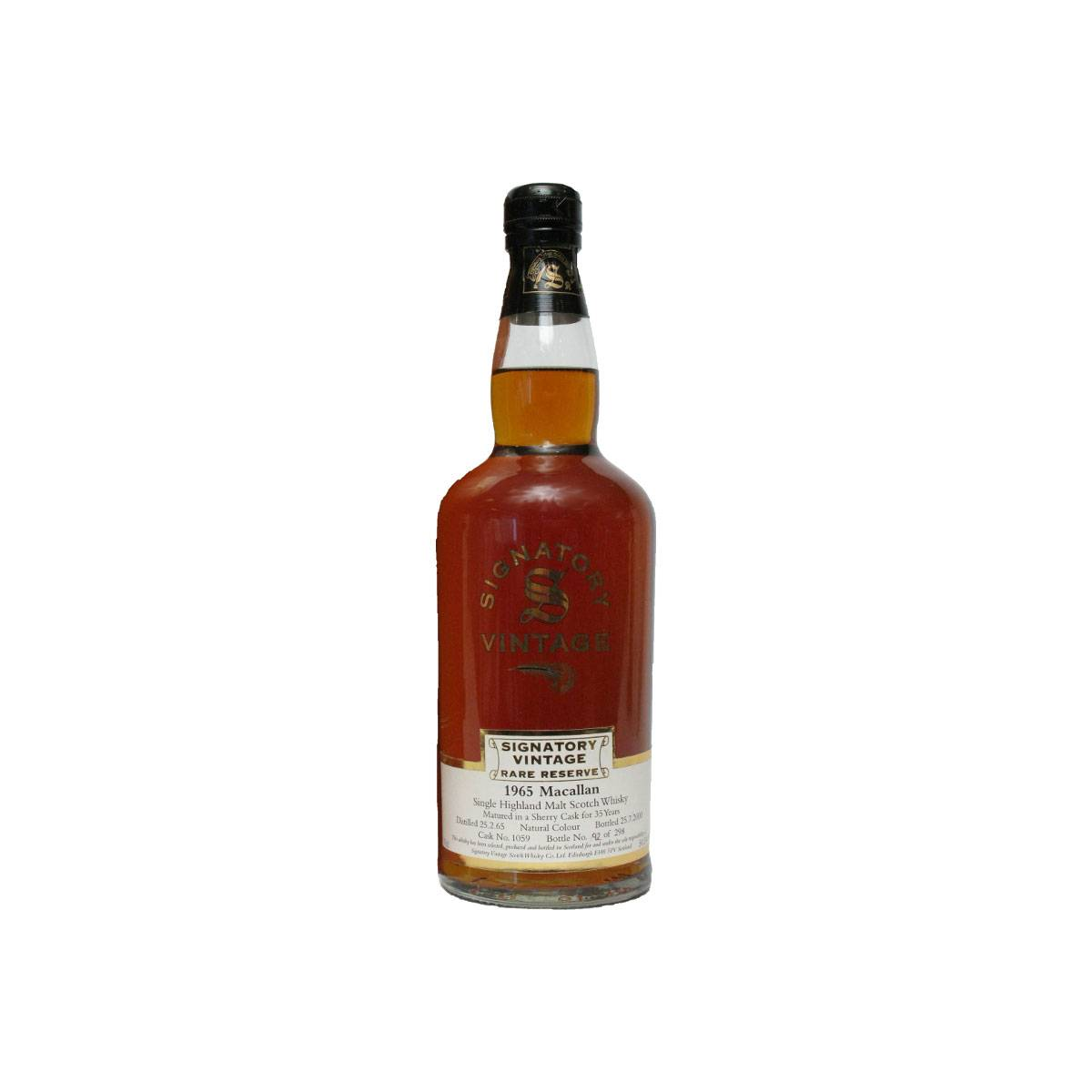 The Macallan 1965 35 Years Single Malt Whisky