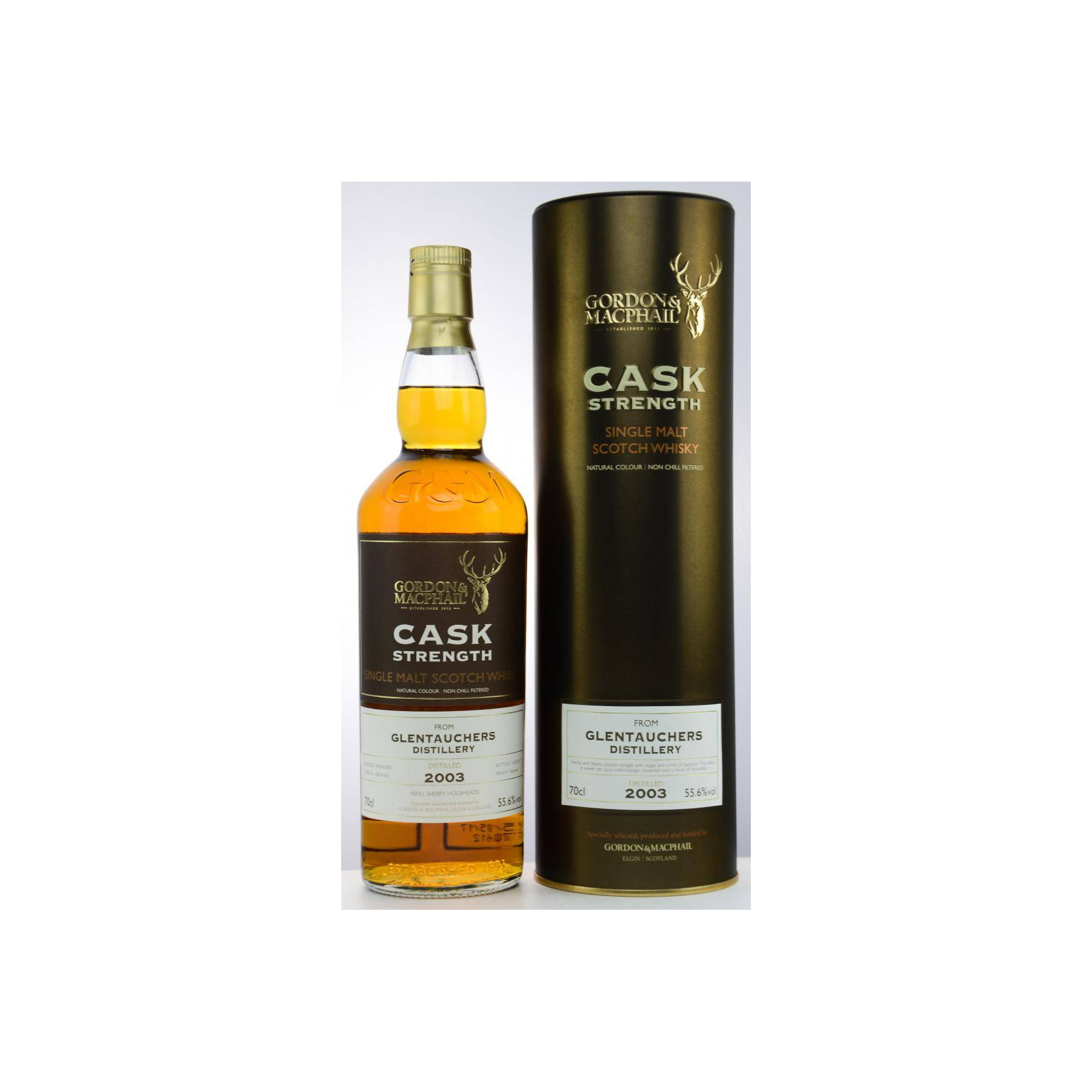 Glentauchers Cask Strength Collection 2003 13 Years Single Malt Whisky 2