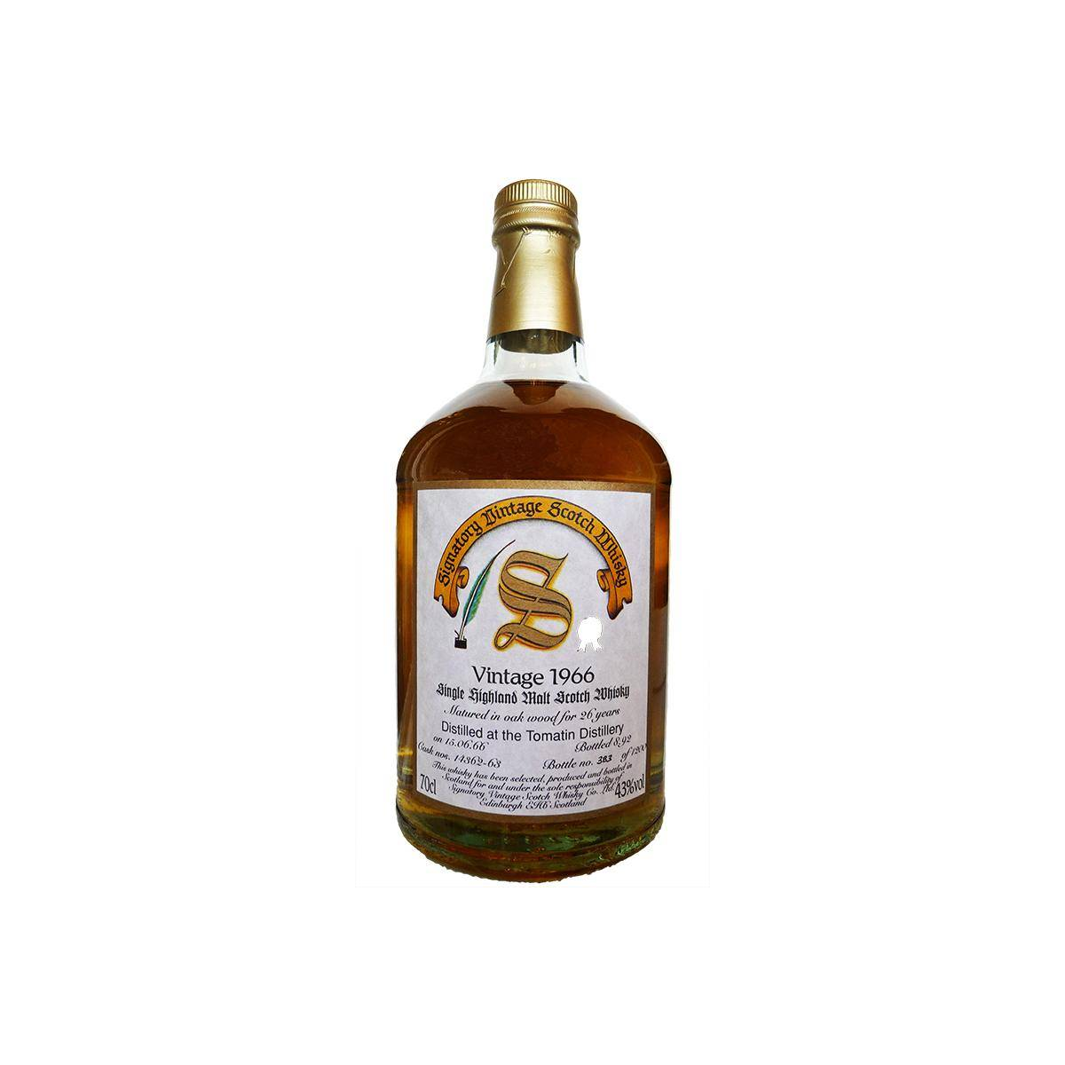 Tomatin Vintage Collection - Dumpy 1966 26 Years Single Malt Whisky