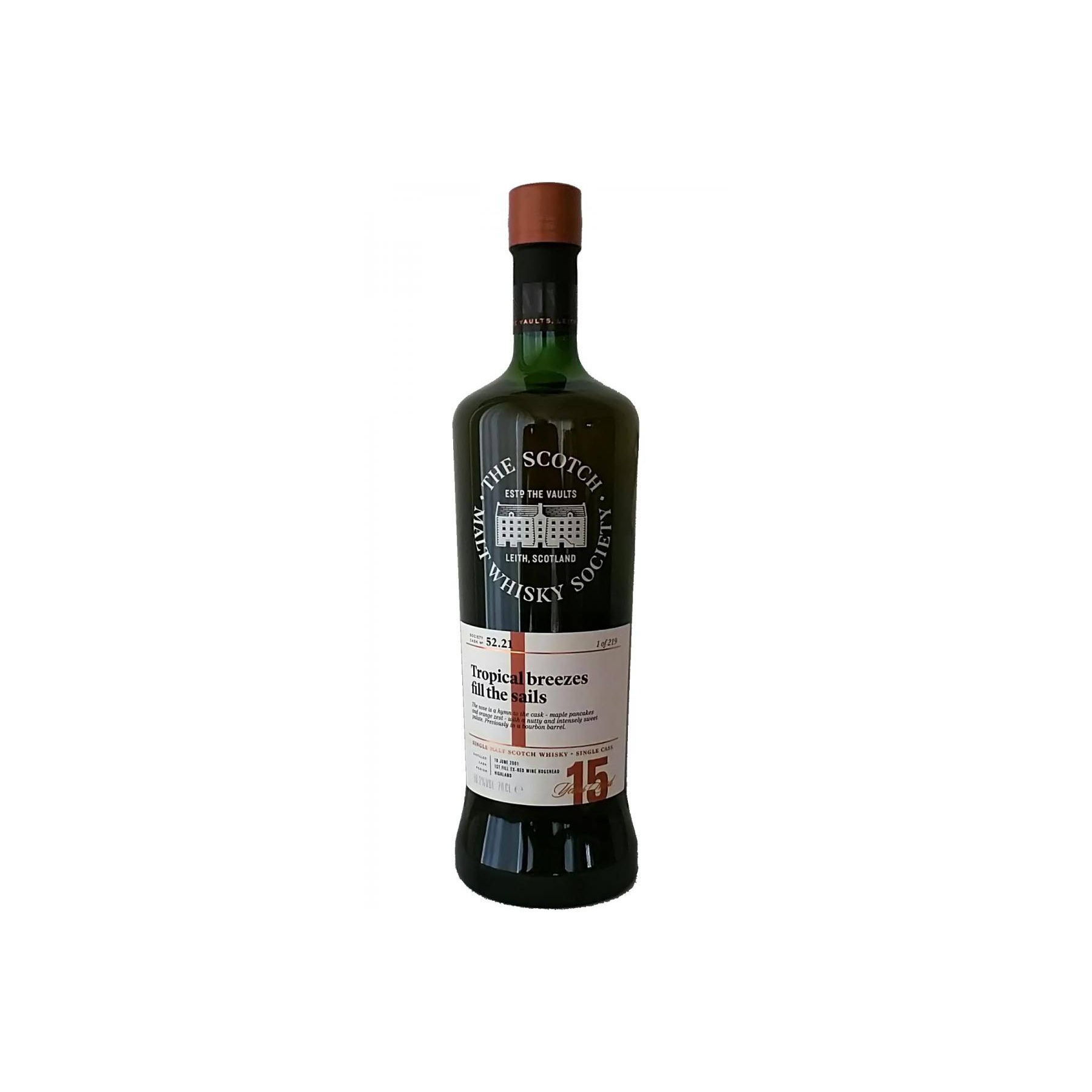 The Scotch Malt Whisky Society 2001 15 Years Single Malt Whisky