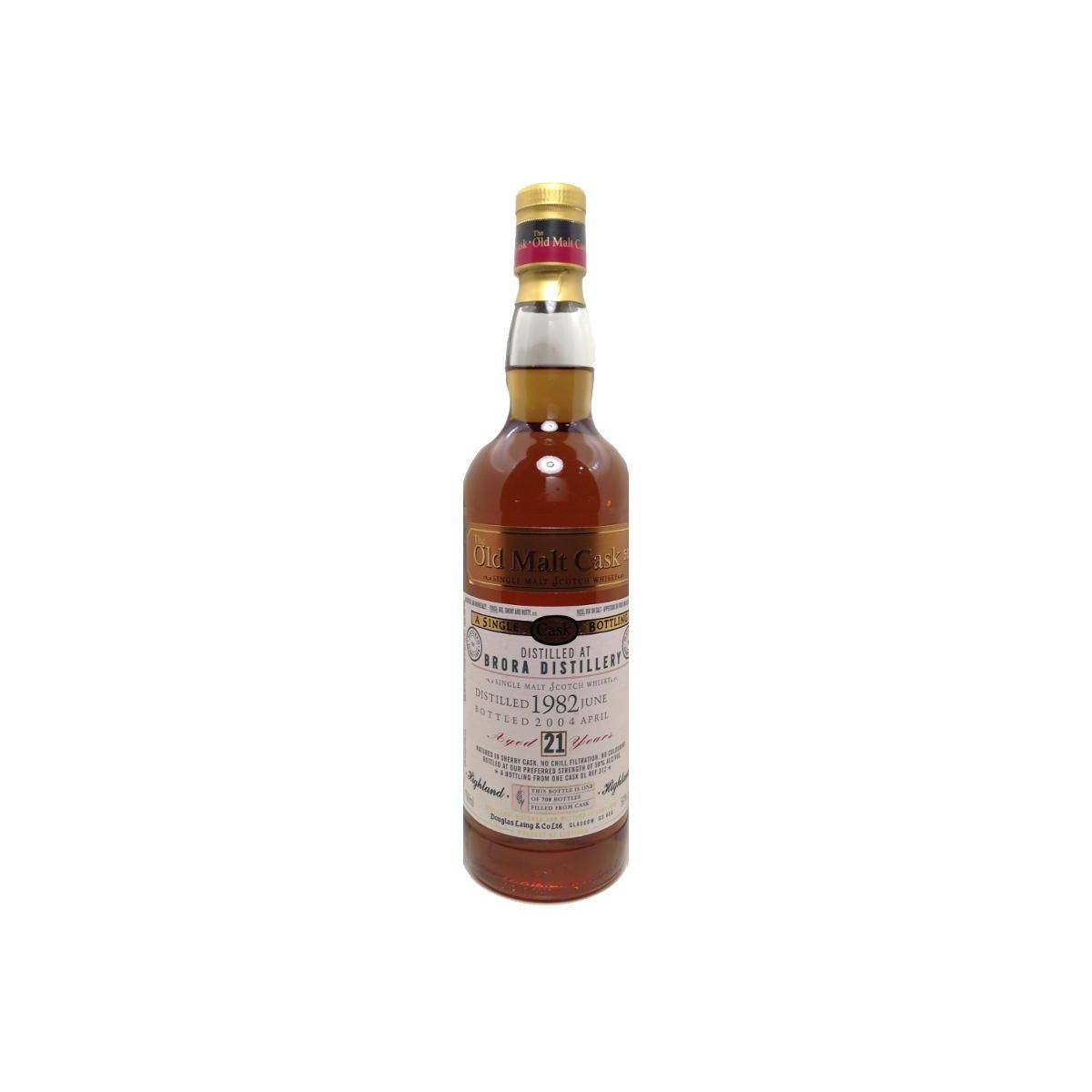 Brora Old Malt Cask 1982 21 Years Single Malt Whisky