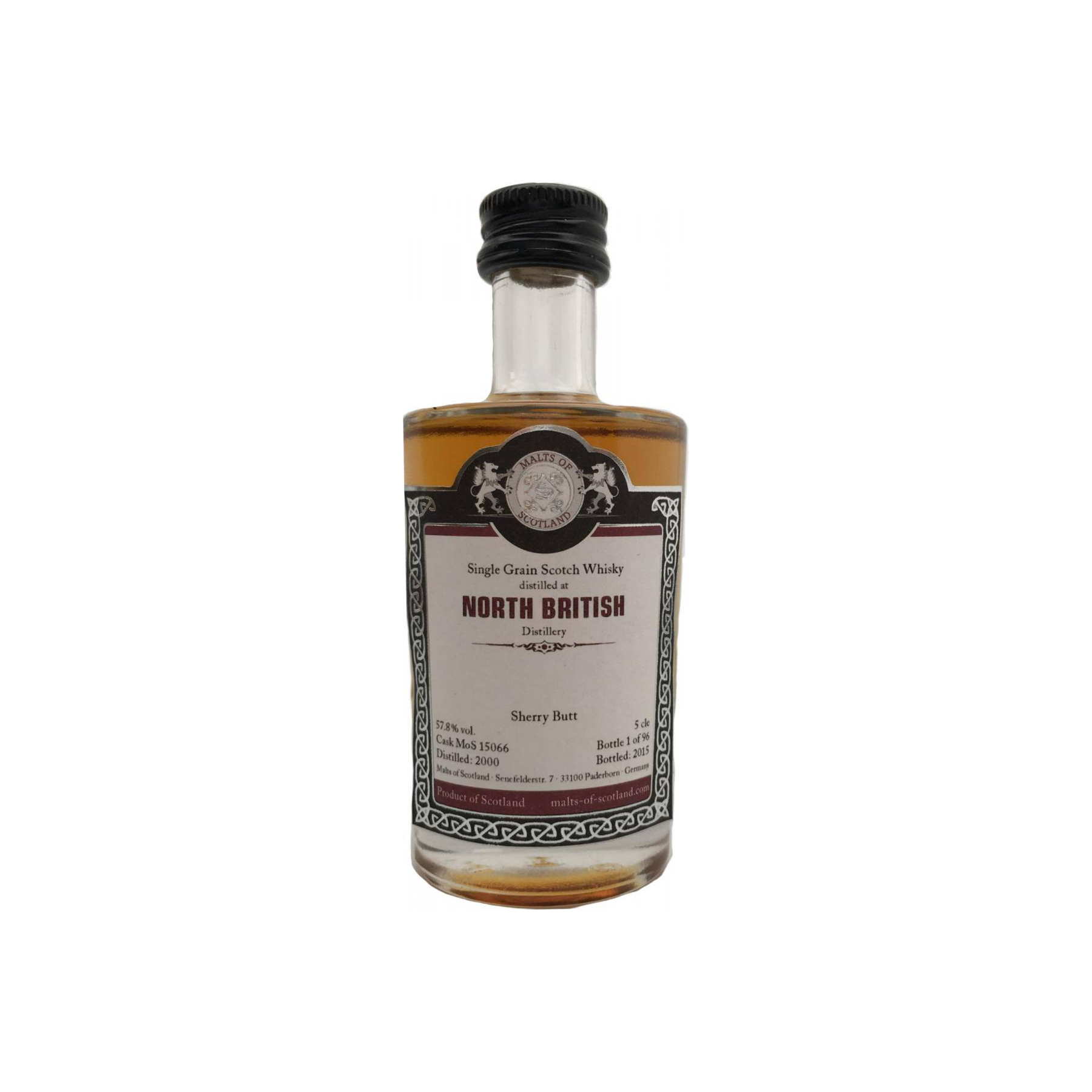 North British Miniature 2000 15 Years Single Grain Whisky 3