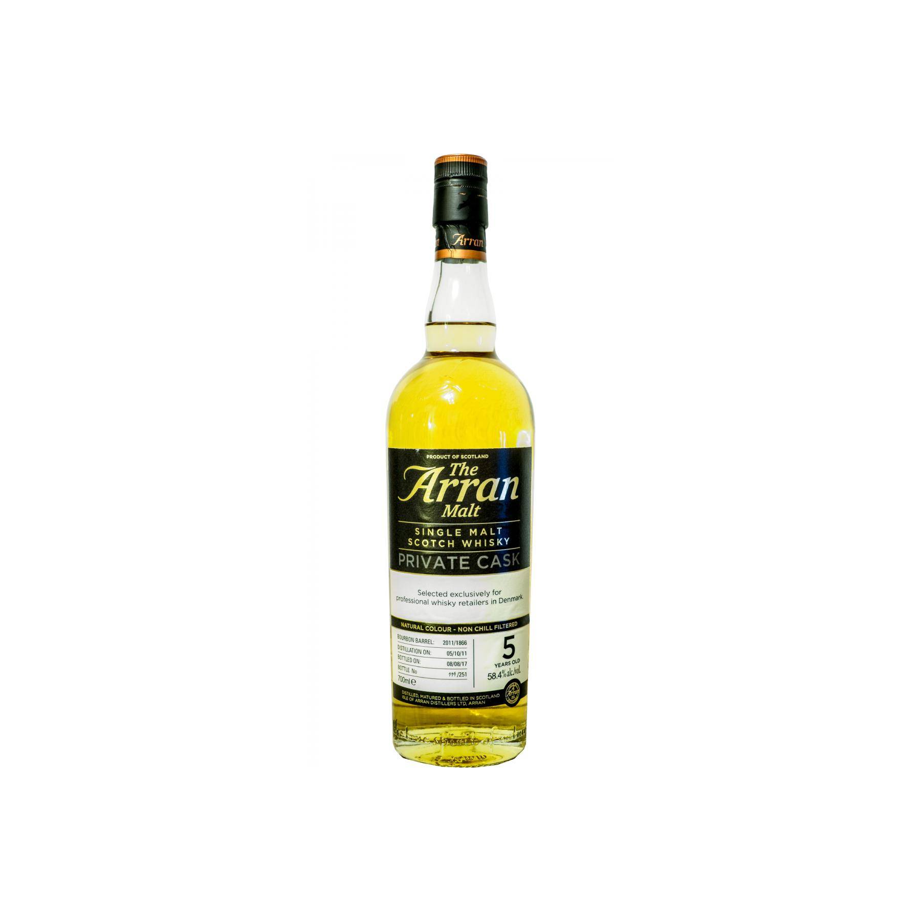Arran Private Cask 2011 5 Years Single Malt Whisky