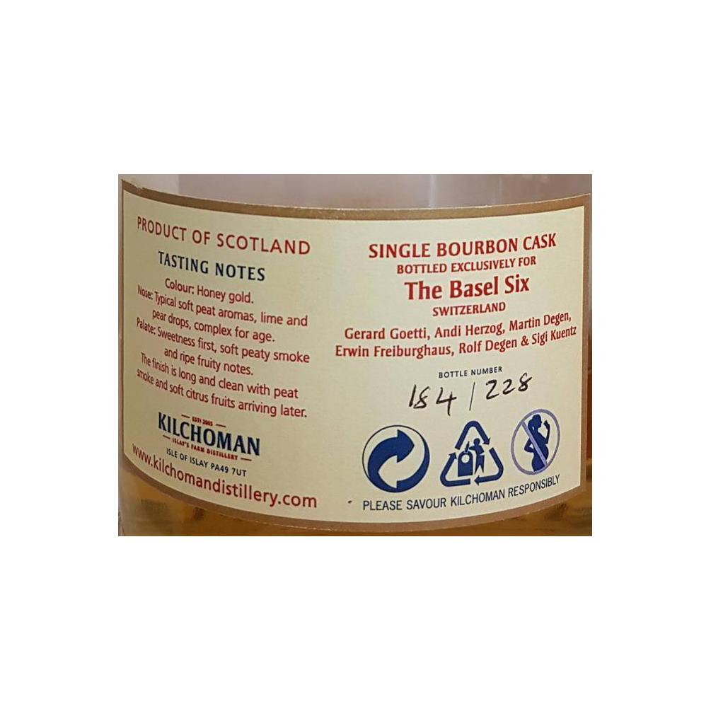Kilchoman 2007 7 Years Single Malt Whisky 3