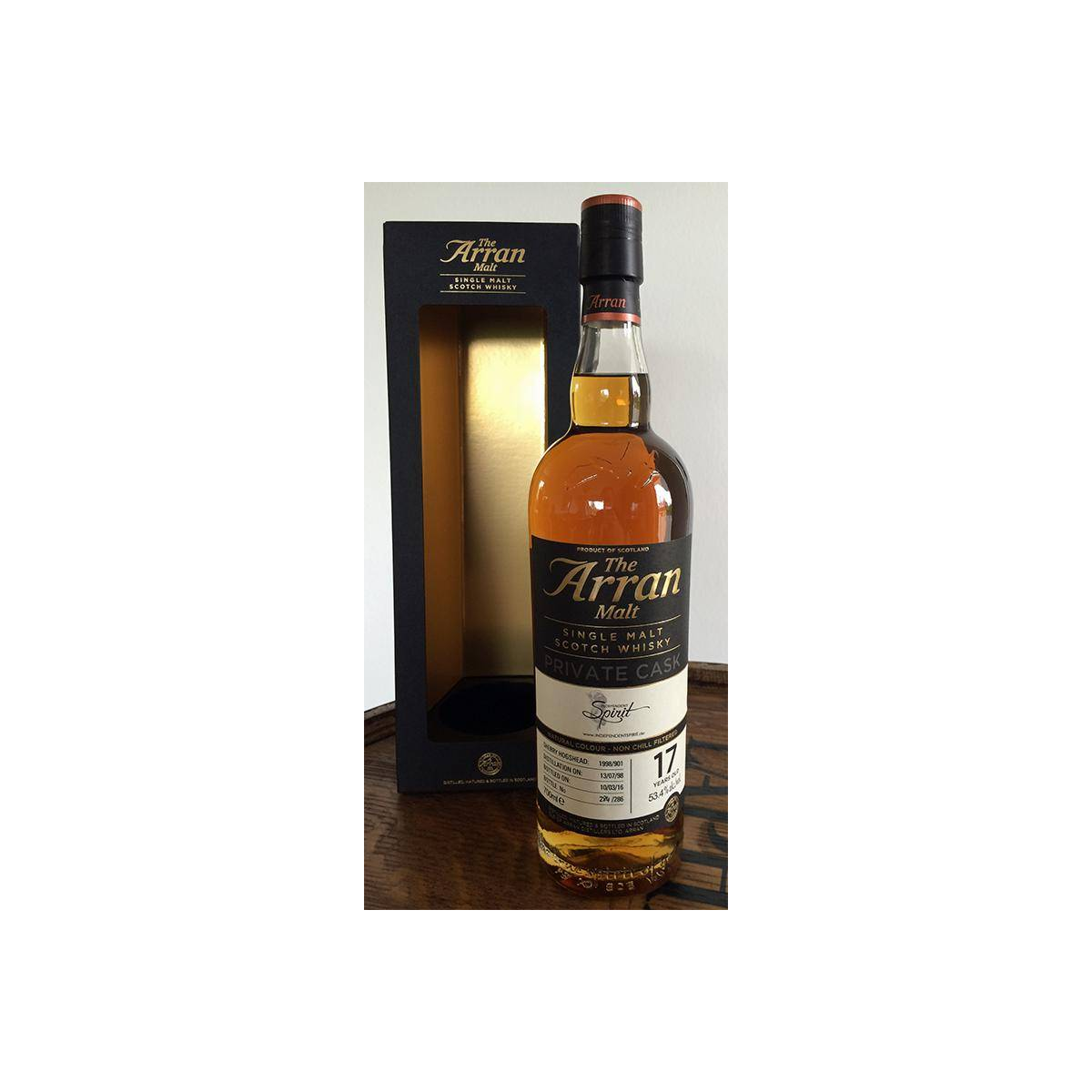 Arran Private Cask 1998 17 Years Single Malt Whisky