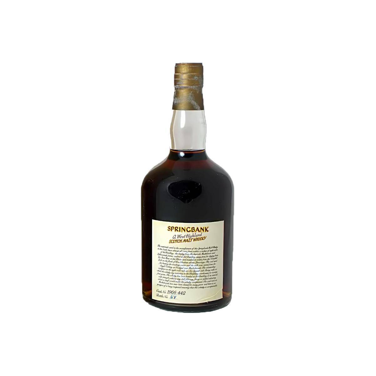 Springbank 1966 24 Years Single Malt Whisky 2
