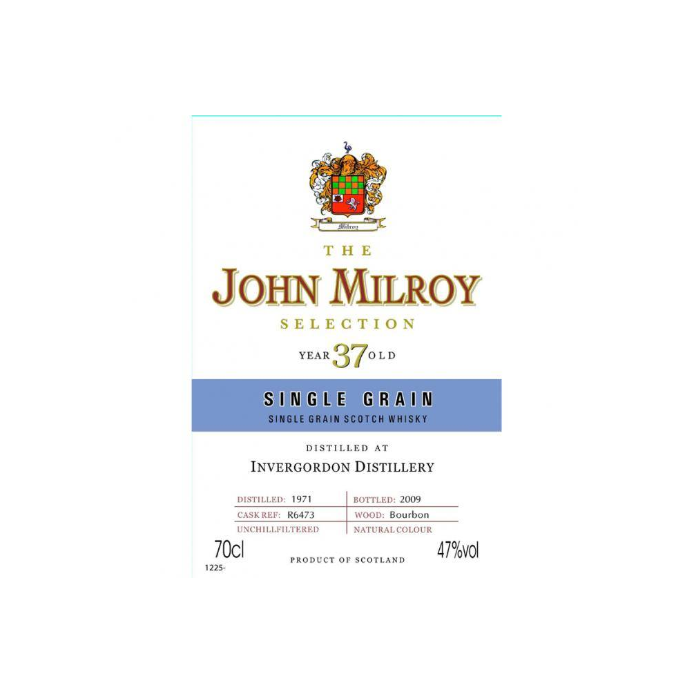 Invergordon 1971 37 Years Single Grain Whisky