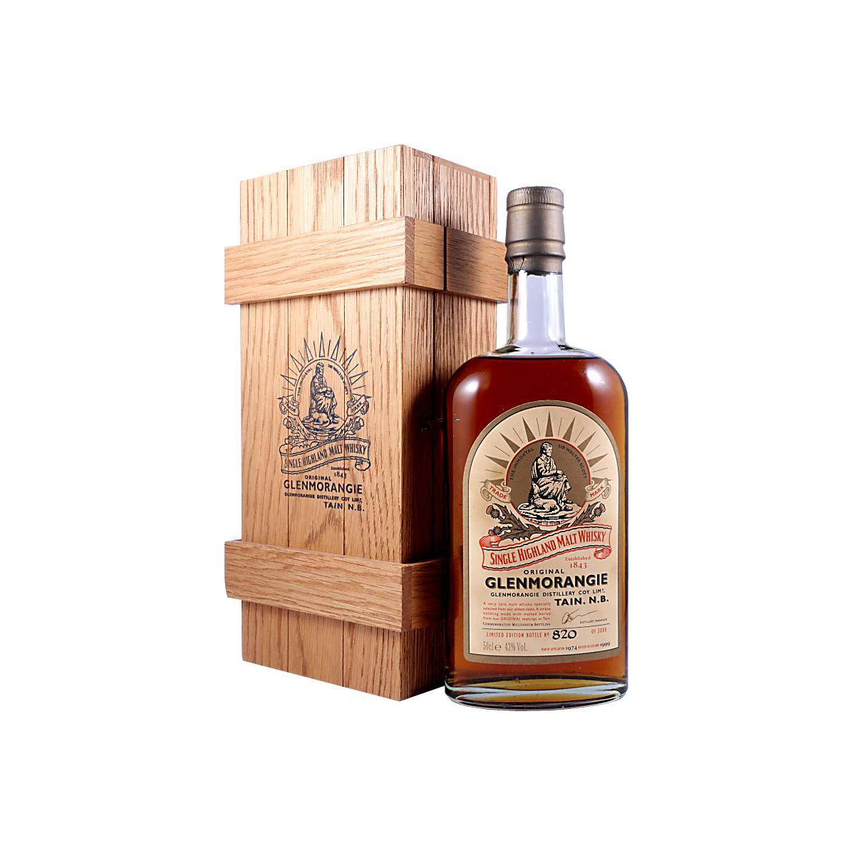 Glenmorangie 1974 24 Years Single Malt Whisky 3