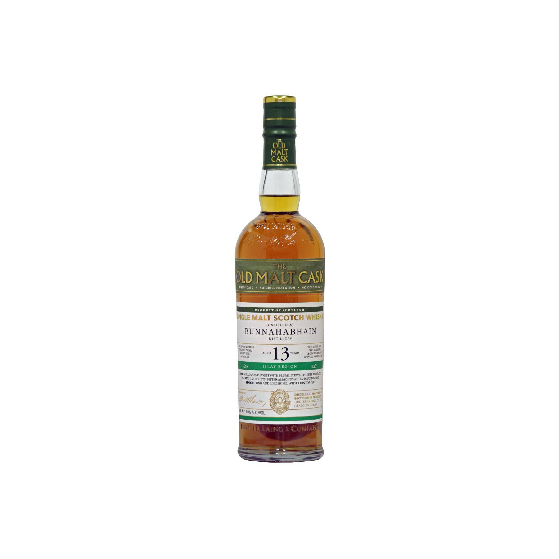 Bunnahabhain Old Malt Cask 2001 13 Years Single Malt Whisky