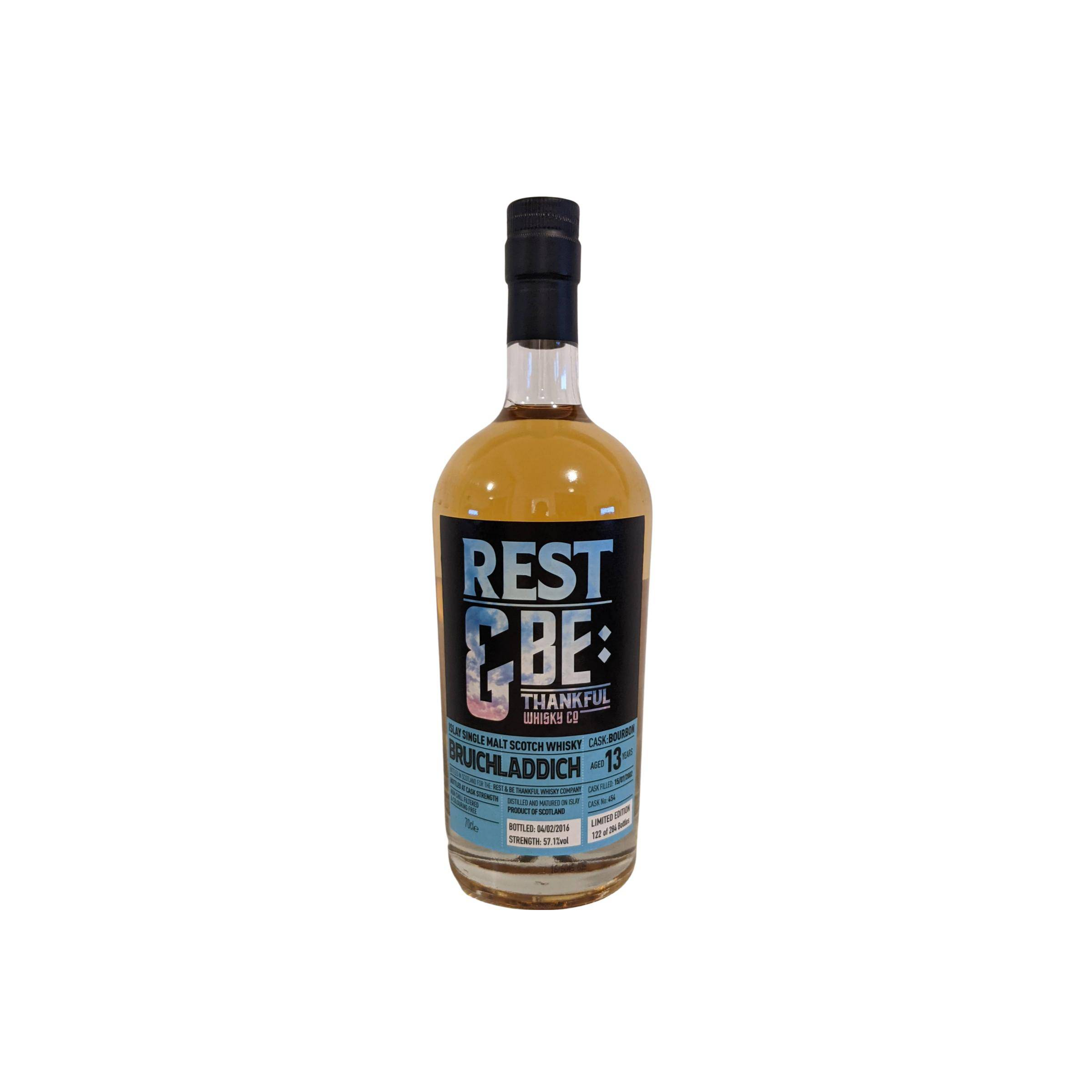 Bruichladdich Limited Edition 2002 13 Years Single Malt Whisky