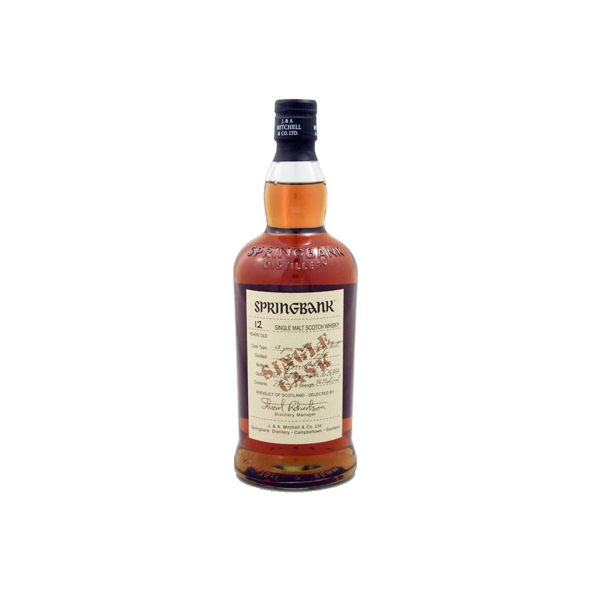 Springbank Single Cask 1996 12 Years Single Malt Whisky