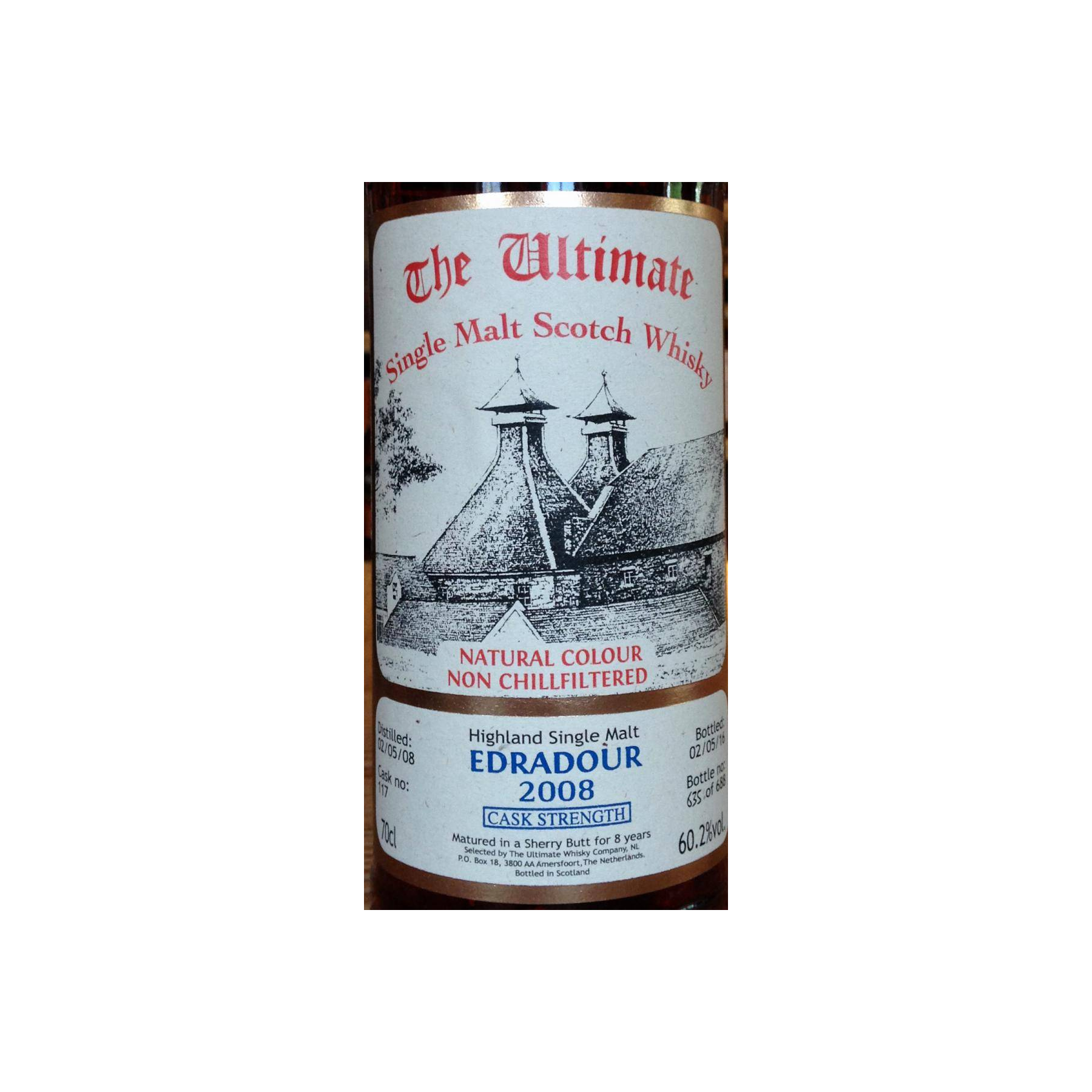 Edradour 2008 8 Years Single Malt Whisky 2